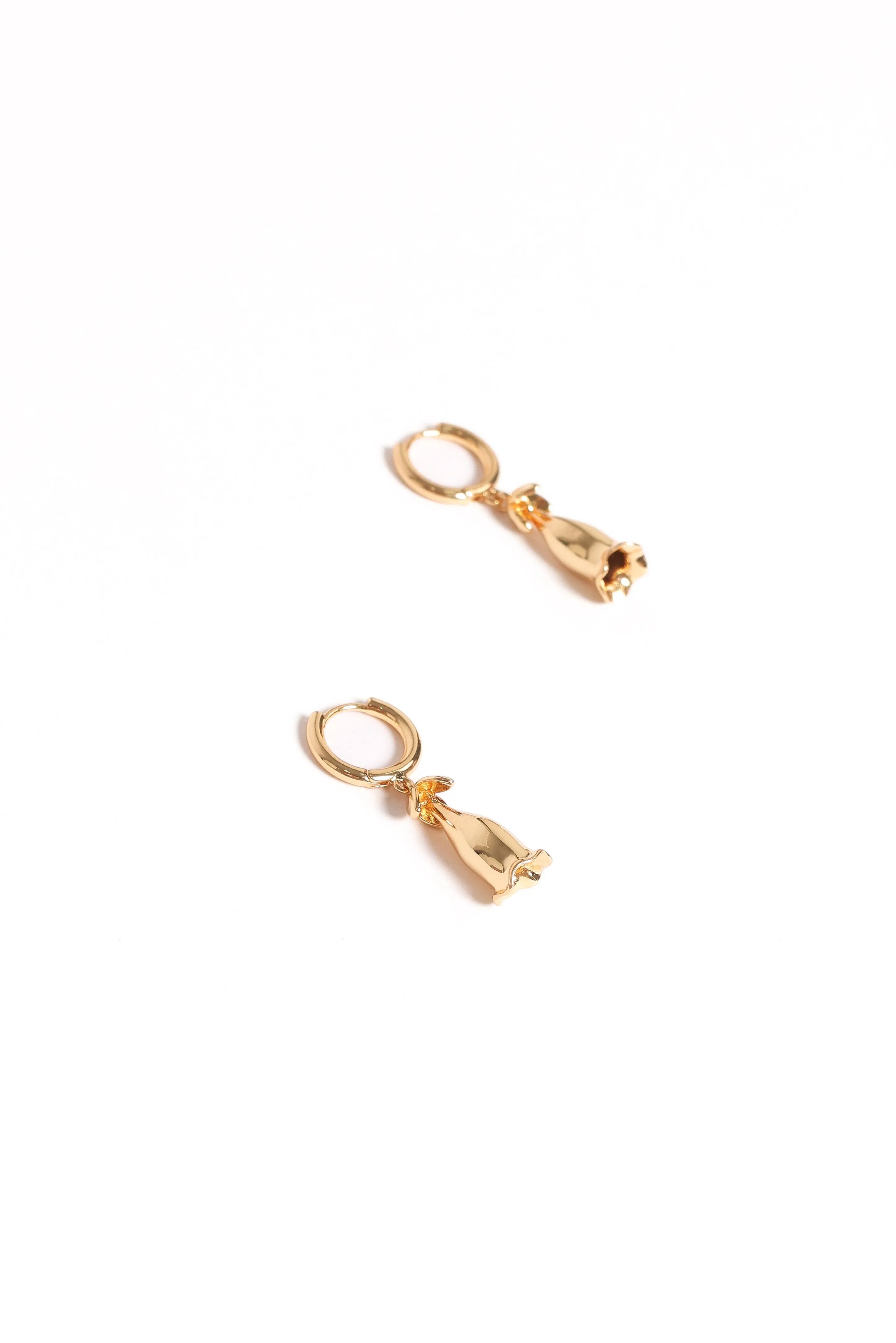 Lila Earrings - Gold sold by Petal & Pup product image thumbnail 2