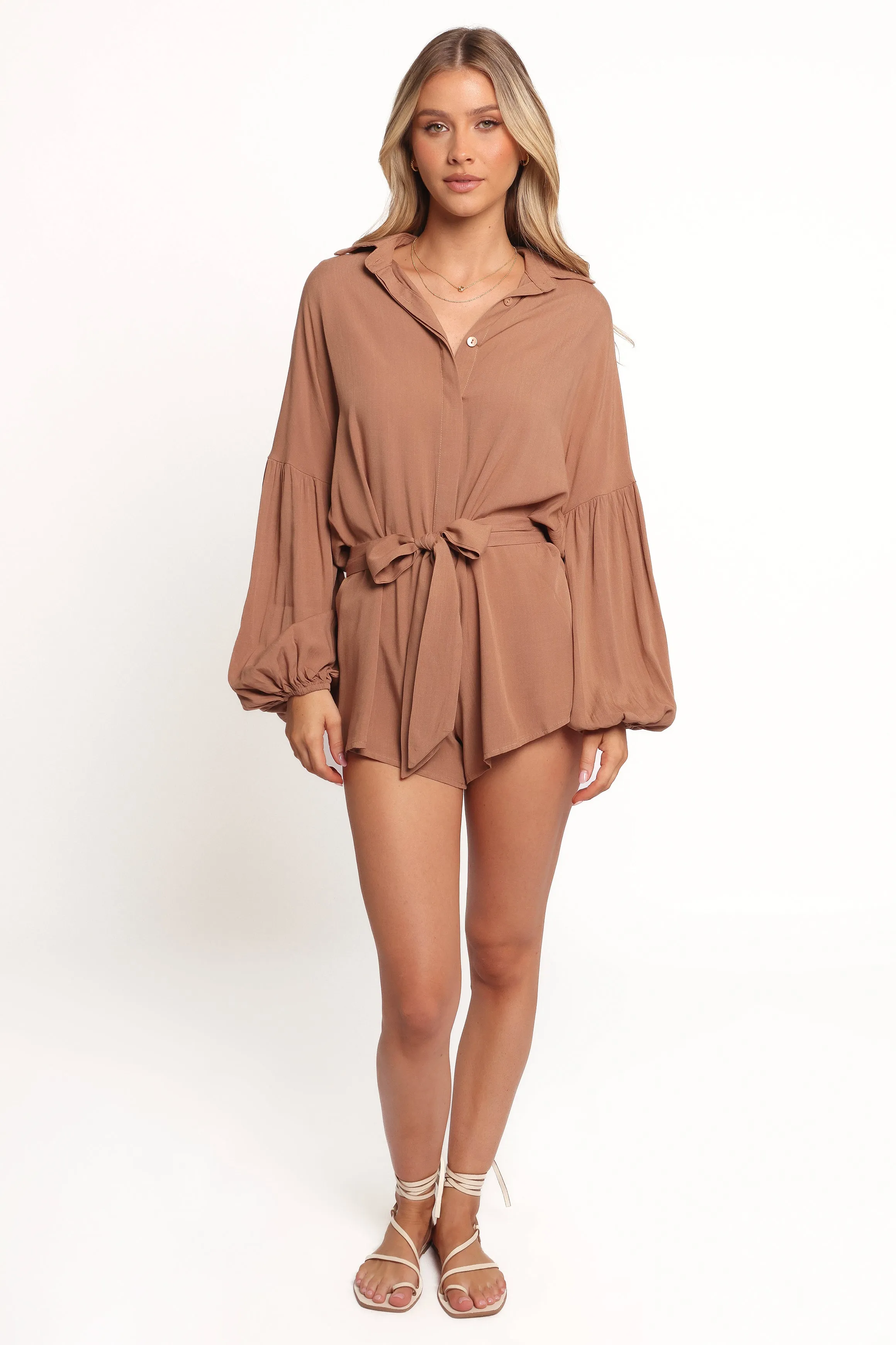 Pali Romper - Mocha sold by Petal & Pup product image thumbnail 2