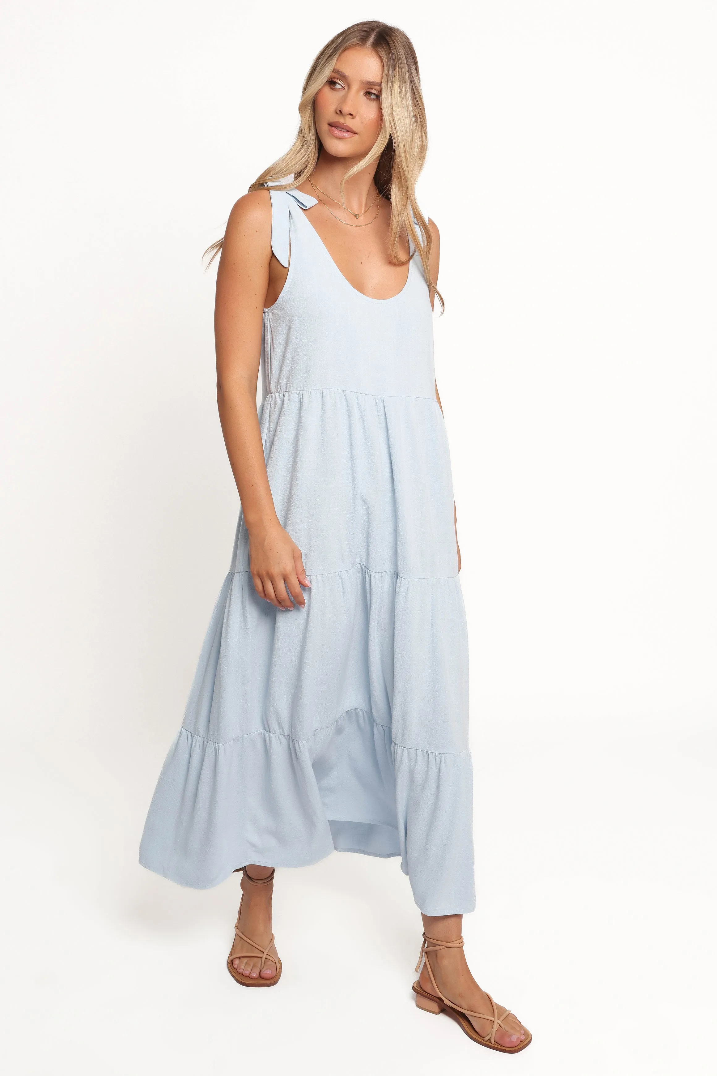 Marcy Midi Dress - Blue sold by Petal & Pup product image thumbnail 5