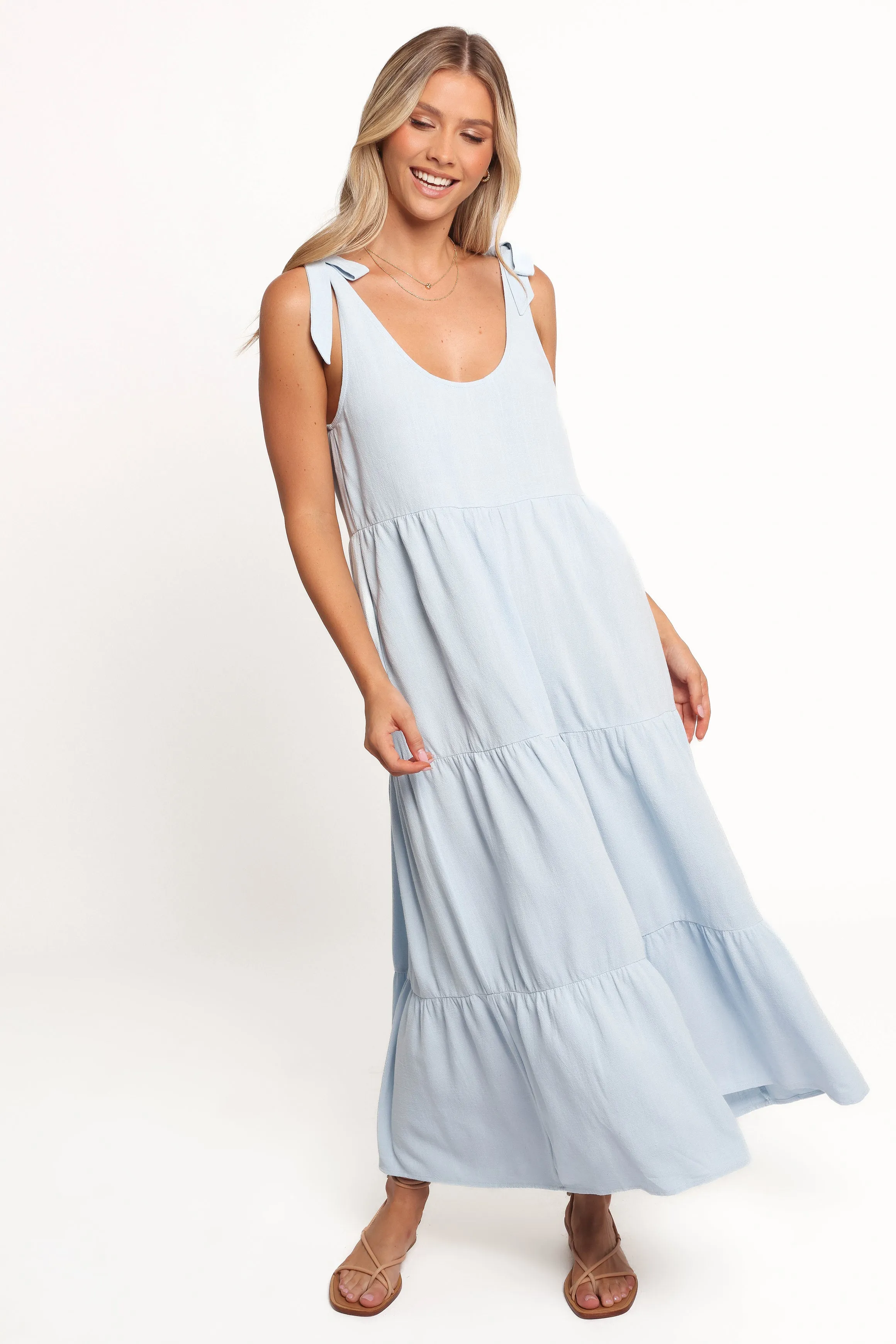Marcy Midi Dress - Blue sold by Petal & Pup product image thumbnail 2