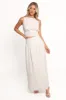 Kerri Skirt Set - White sold by Petal & Pup