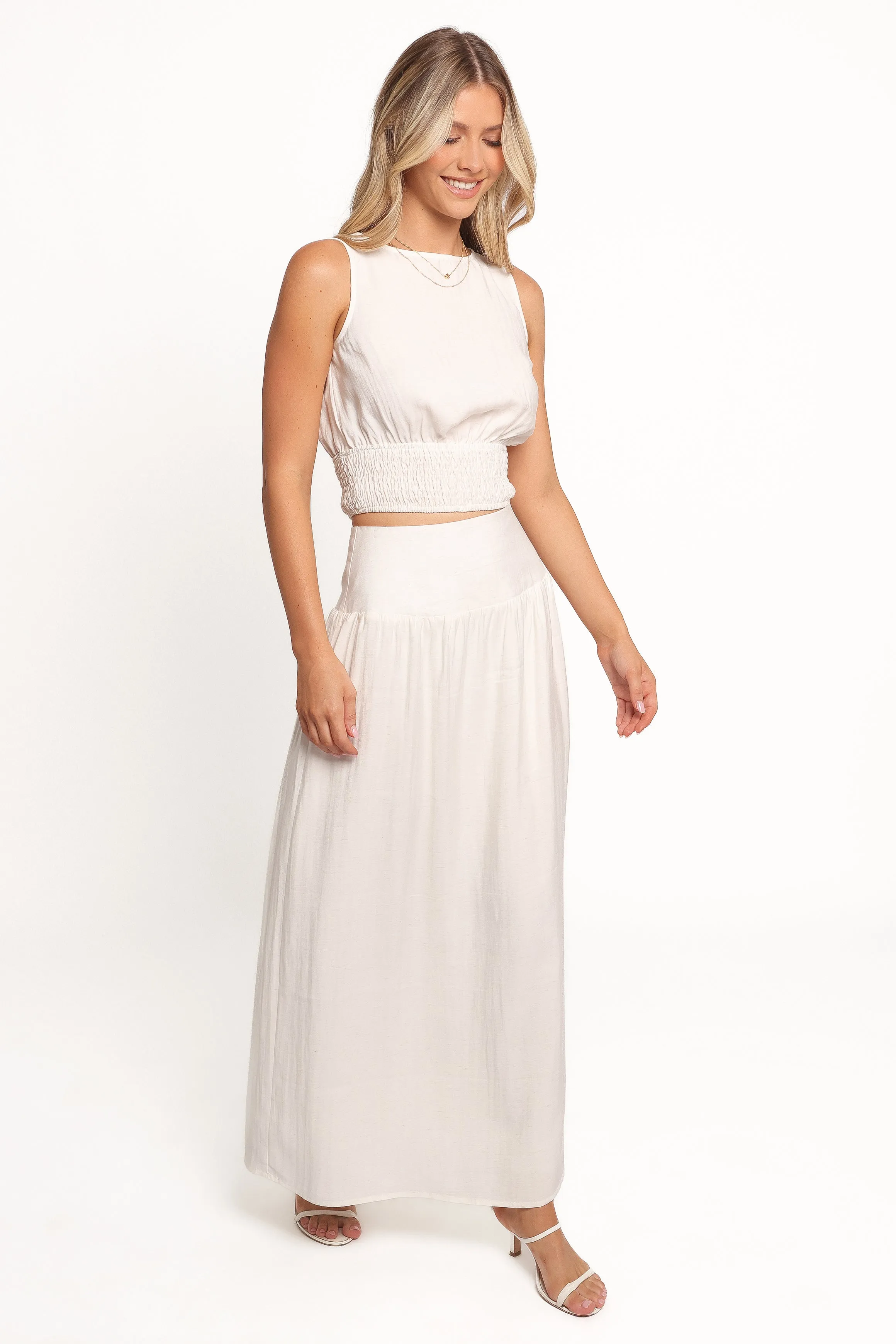 Kerri Skirt Set - White sold by Petal & Pup product image thumbnail 3