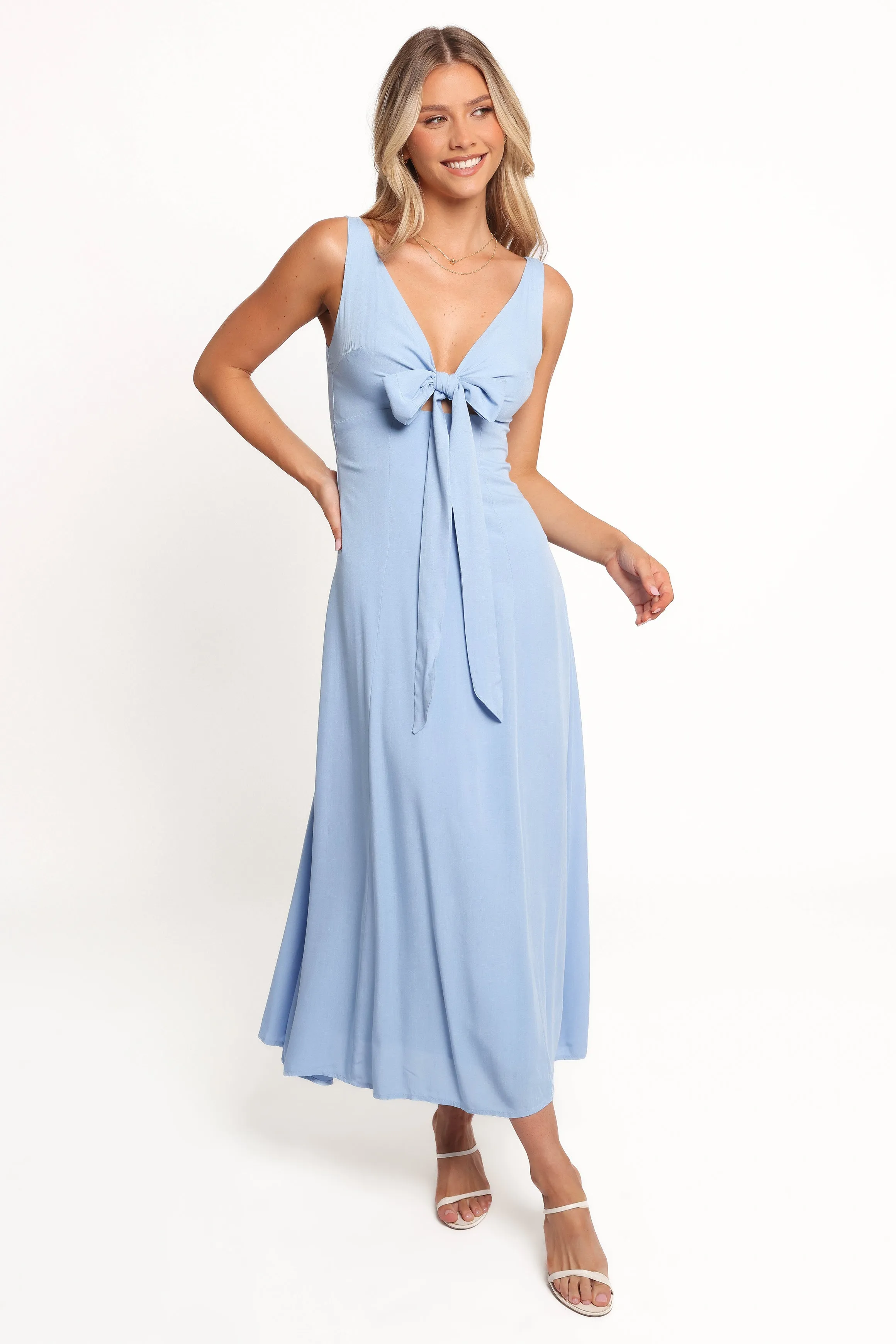 Archer Midi Dress - Cornflower Blue sold by Petal & Pup product image thumbnail 2