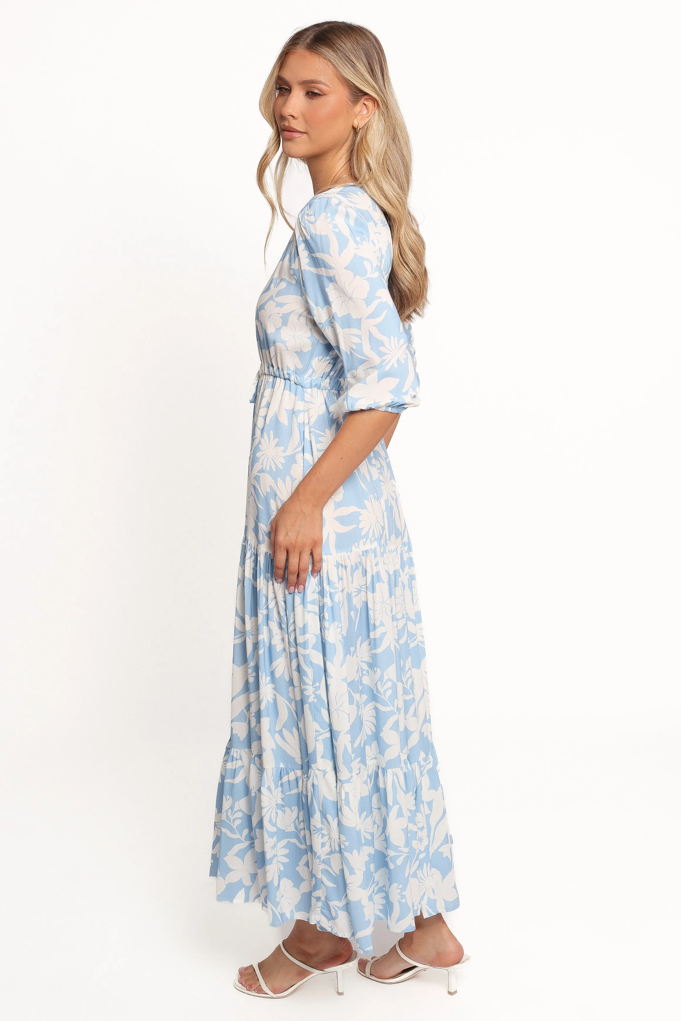 Kelda Dress - Blue Floral sold by Petal & Pup product image thumbnail 3
