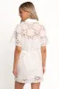 Lucinda Mini Dress - White sold by Petal & Pup