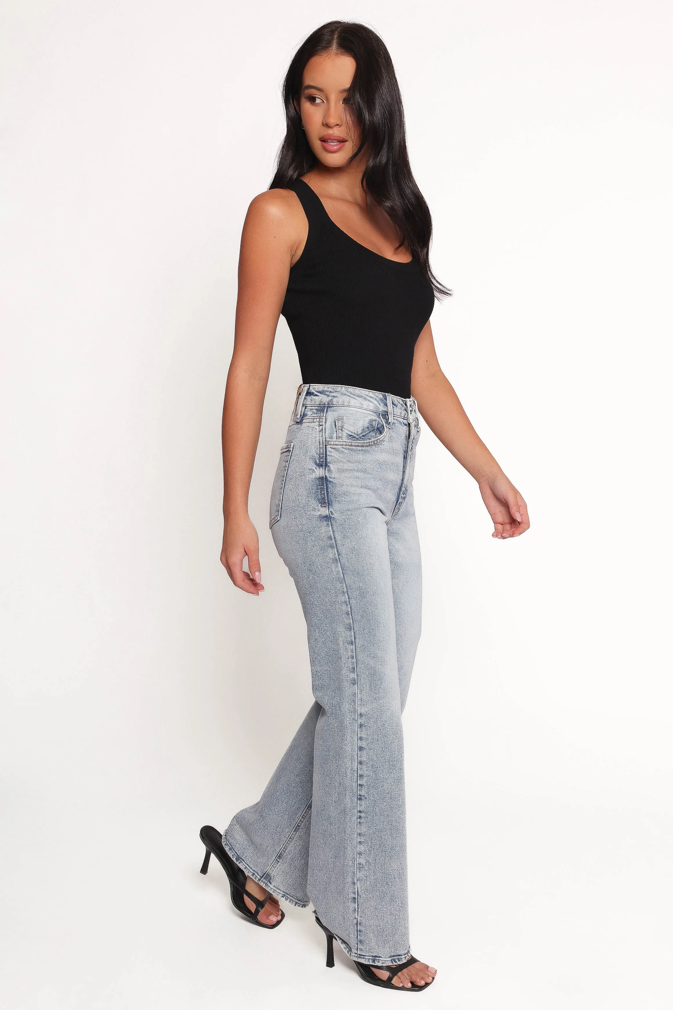 Jolene Wide Leg Jeans - Peace sold by Petal & Pup product image thumbnail 5