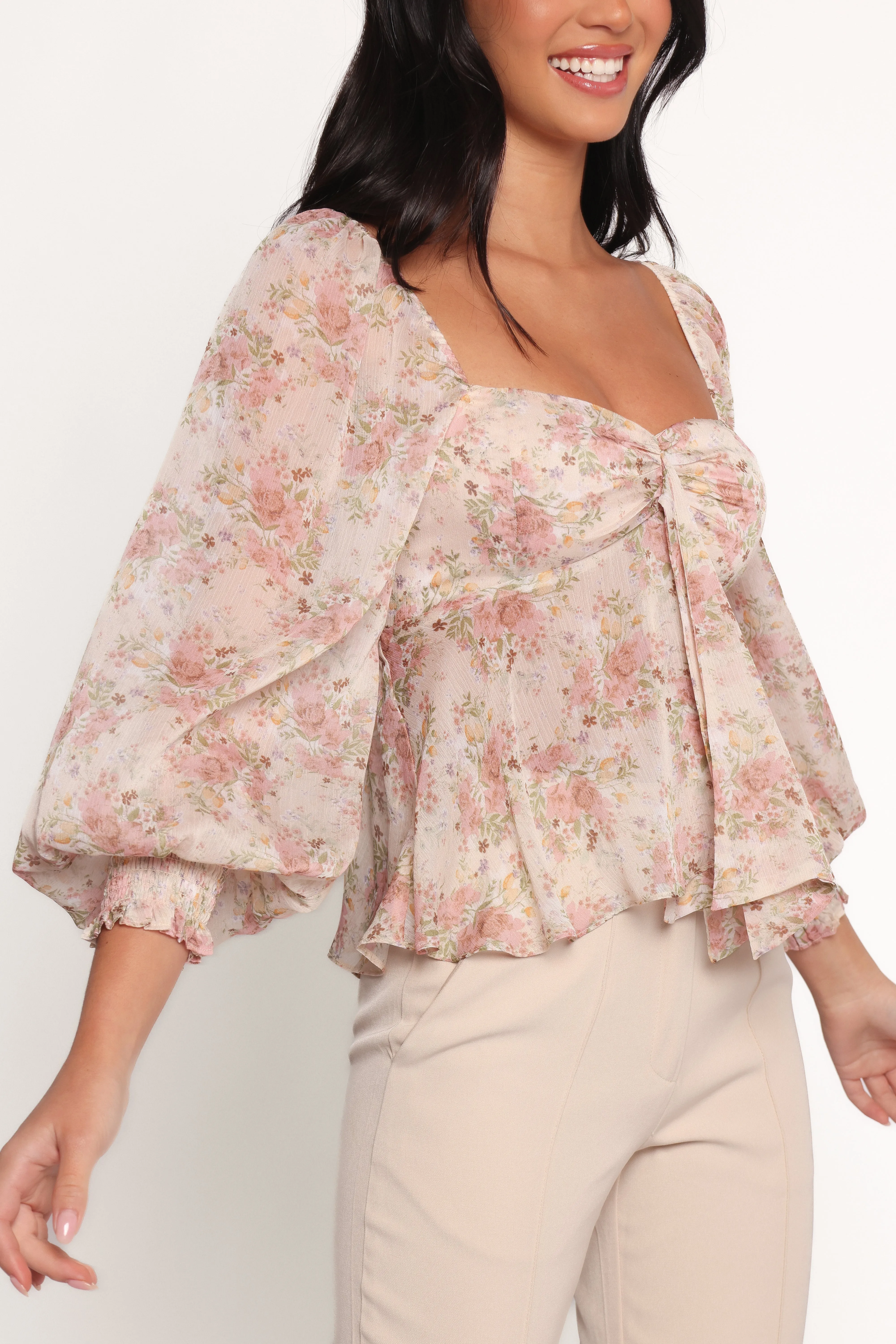 Darrie Long Sleeve Top - Blush sold by Petal & Pup product image thumbnail 2