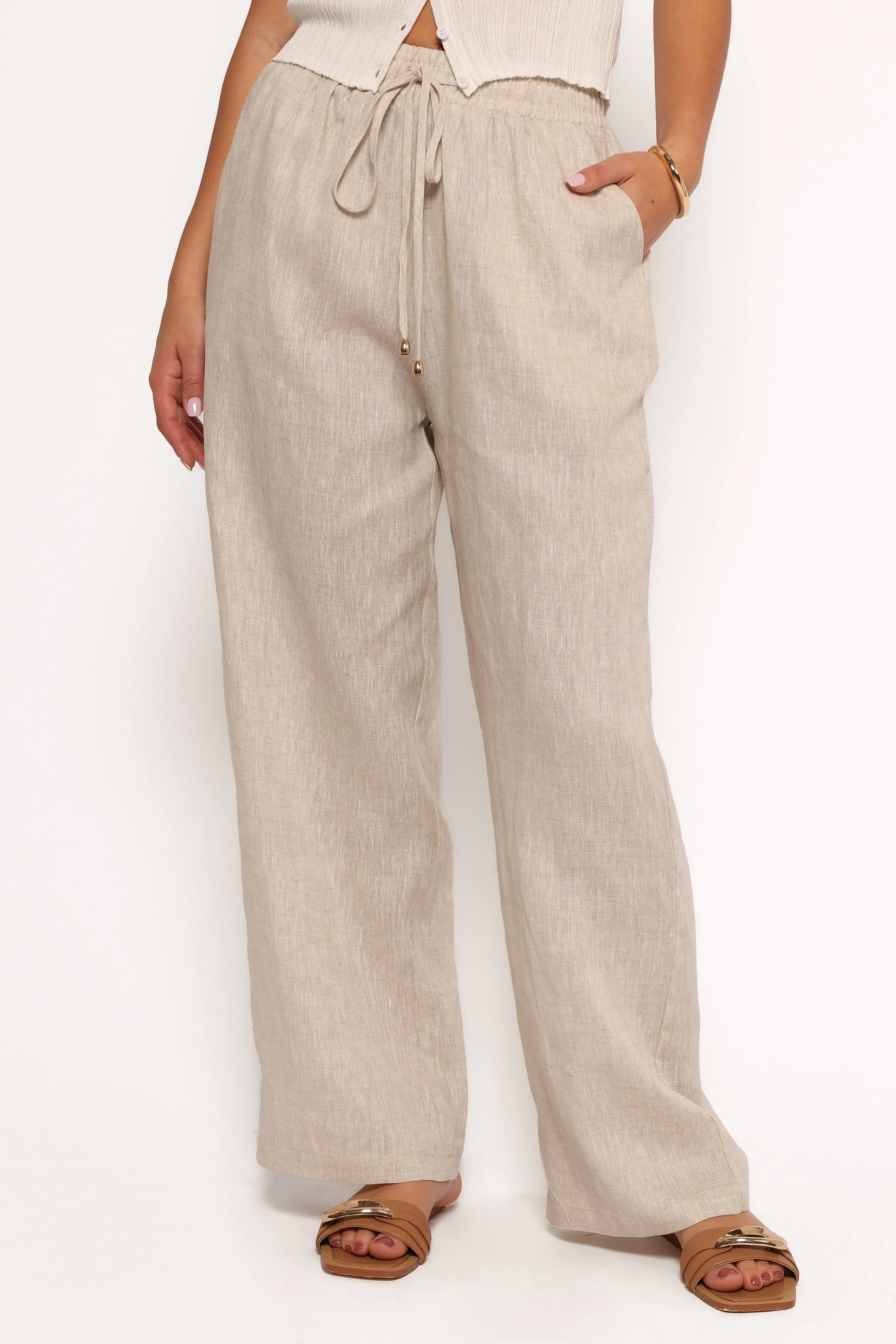 Wren Pant - Beige sold by Petal & Pup product image thumbnail 4