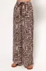 Imogen Pant - Chocolate Brown Print sold by Petal & Pup