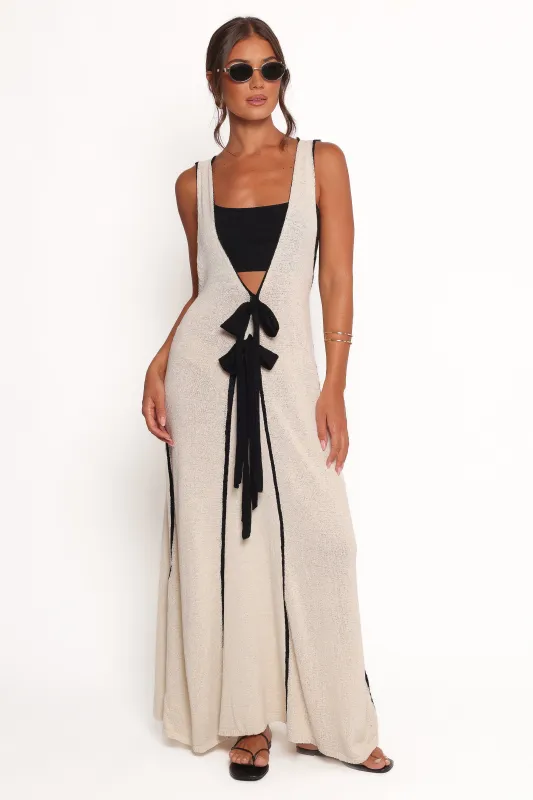 Draco Midi Dress - Cream sold by Petal & Pup