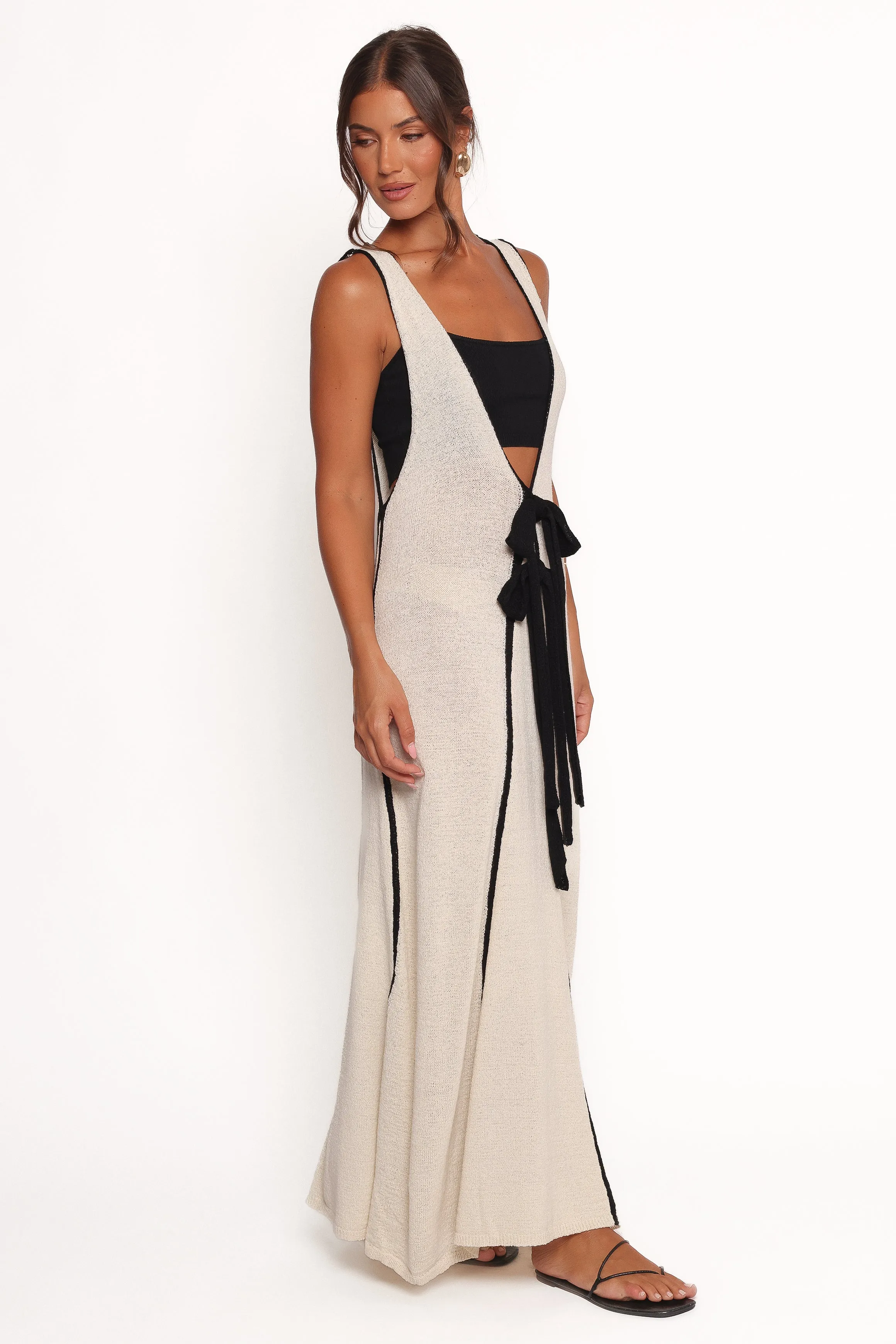 Draco Midi Dress - Cream sold by Petal & Pup product image thumbnail 5