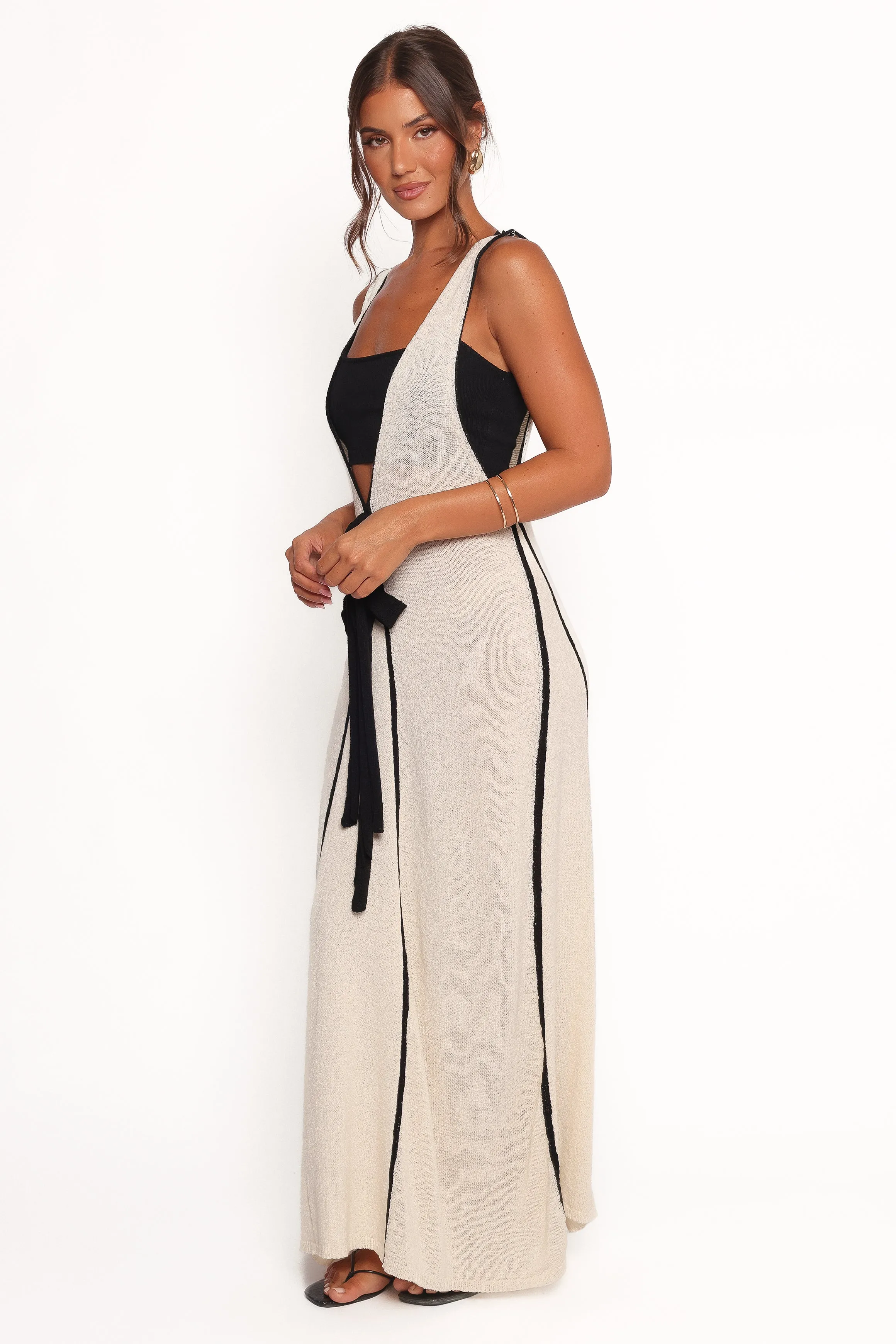 Draco Midi Dress - Cream sold by Petal & Pup product image thumbnail 3