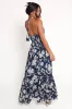 Coralie Maxi Dress - Navy Peony sold by Petal & Pup