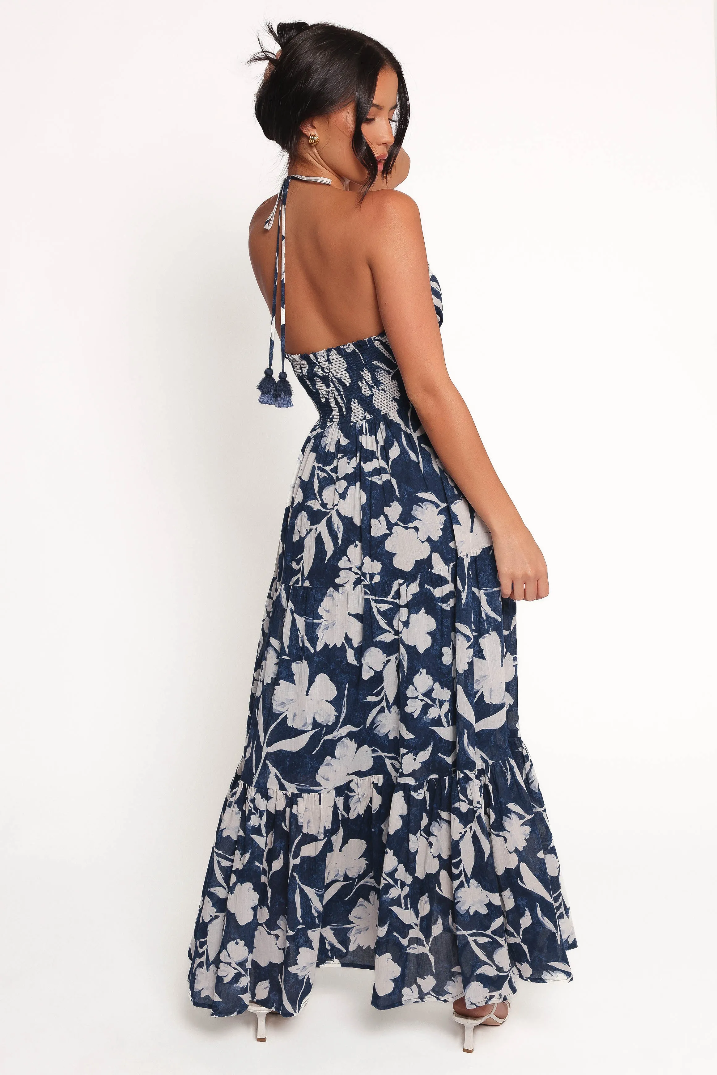 Coralie Maxi Dress - Navy Peony sold by Petal & Pup product image thumbnail 2