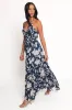 Coralie Maxi Dress - Navy Peony sold by Petal & Pup