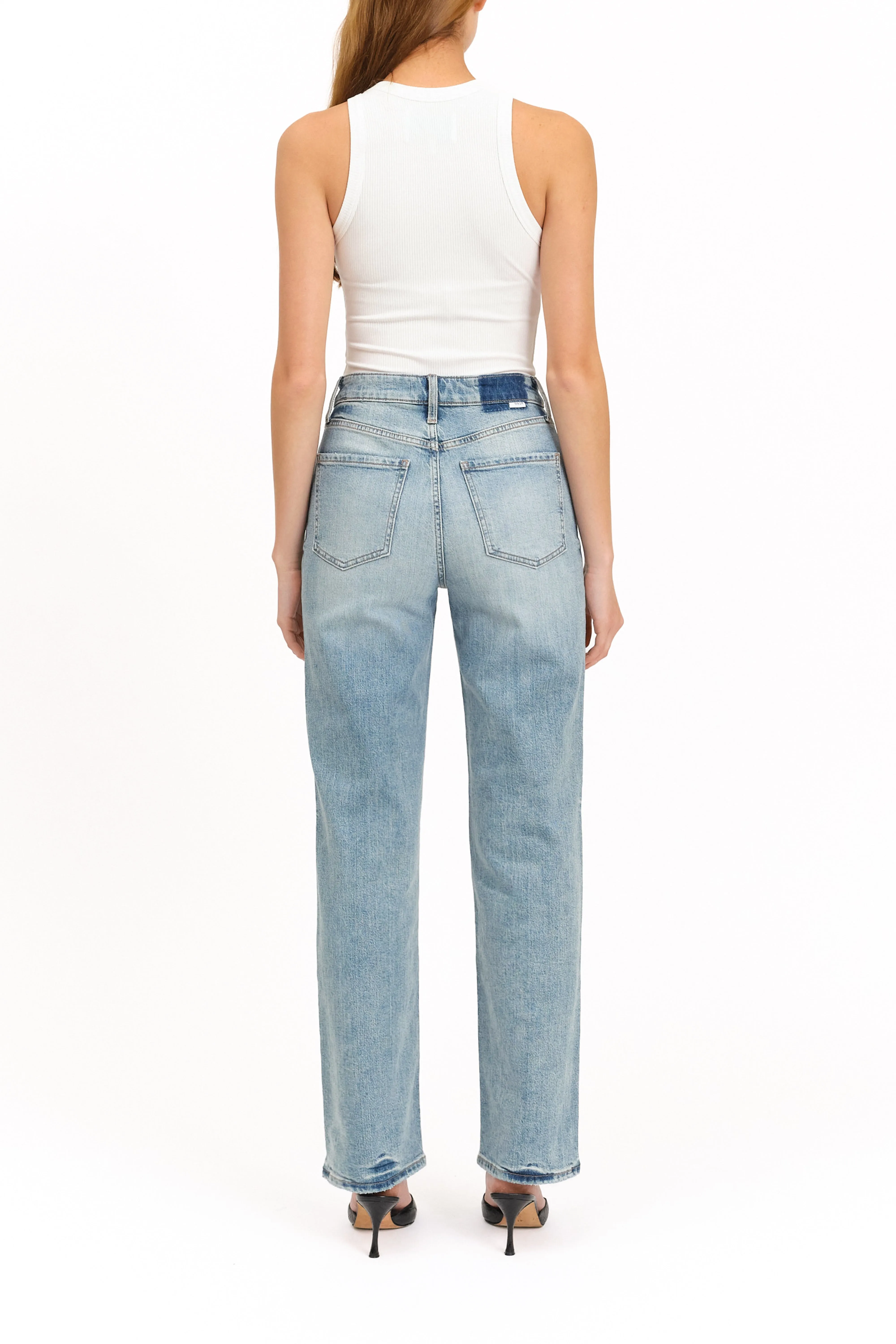 Sundaze Straight Leg Jean - Fools Gold sold by Petal & Pup product image thumbnail 3