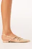 Hettie Flats - Beige Patent sold by Petal & Pup