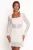 Lyra Mini Dress - White sold by Petal & Pup