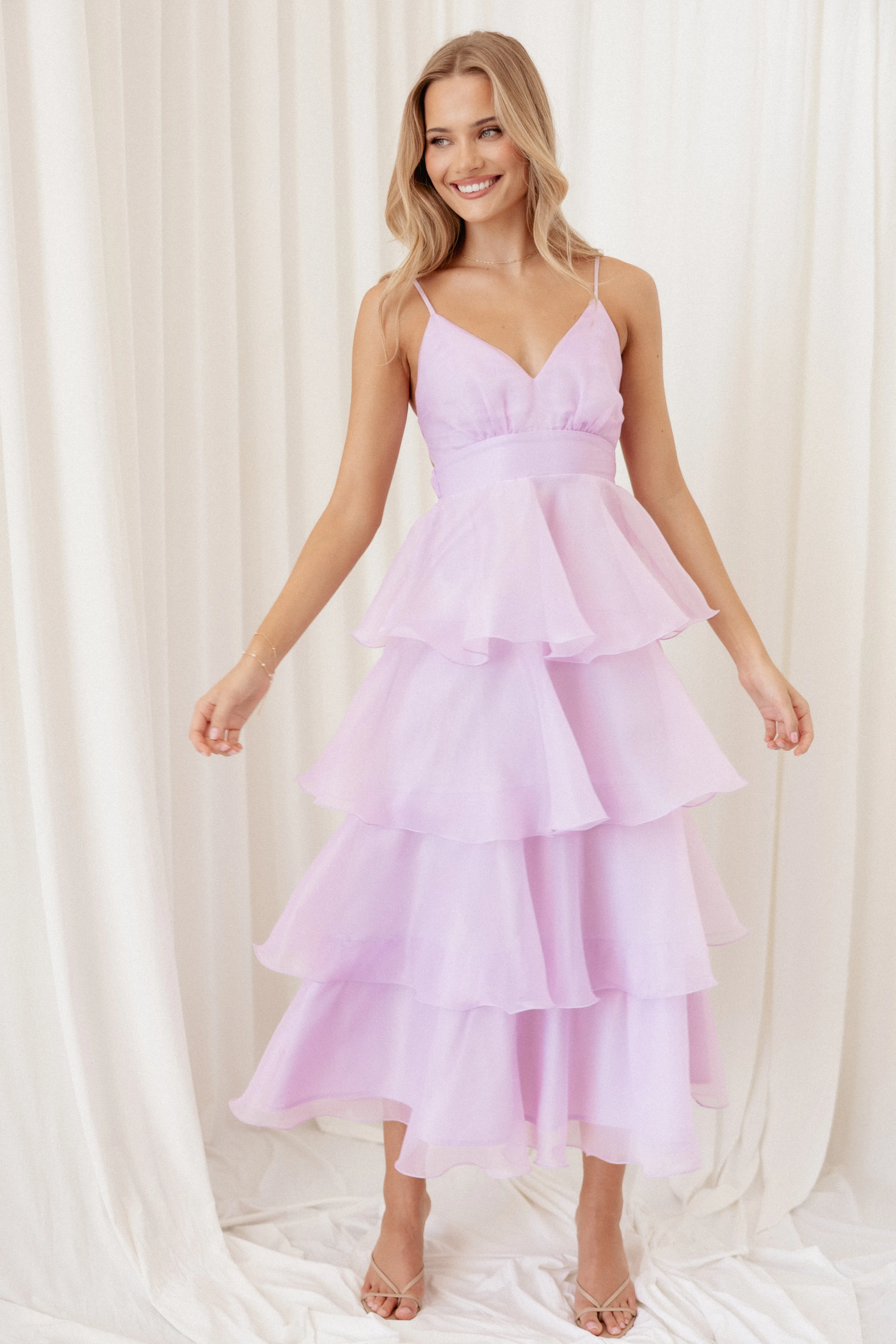 Winslet Maxi Dress - Lilac sold by Petal & Pup