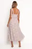 Hayden Maxi Dress - Purple Floral sold by Petal & Pup