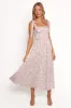 Hayden Maxi Dress - Purple Floral sold by Petal & Pup