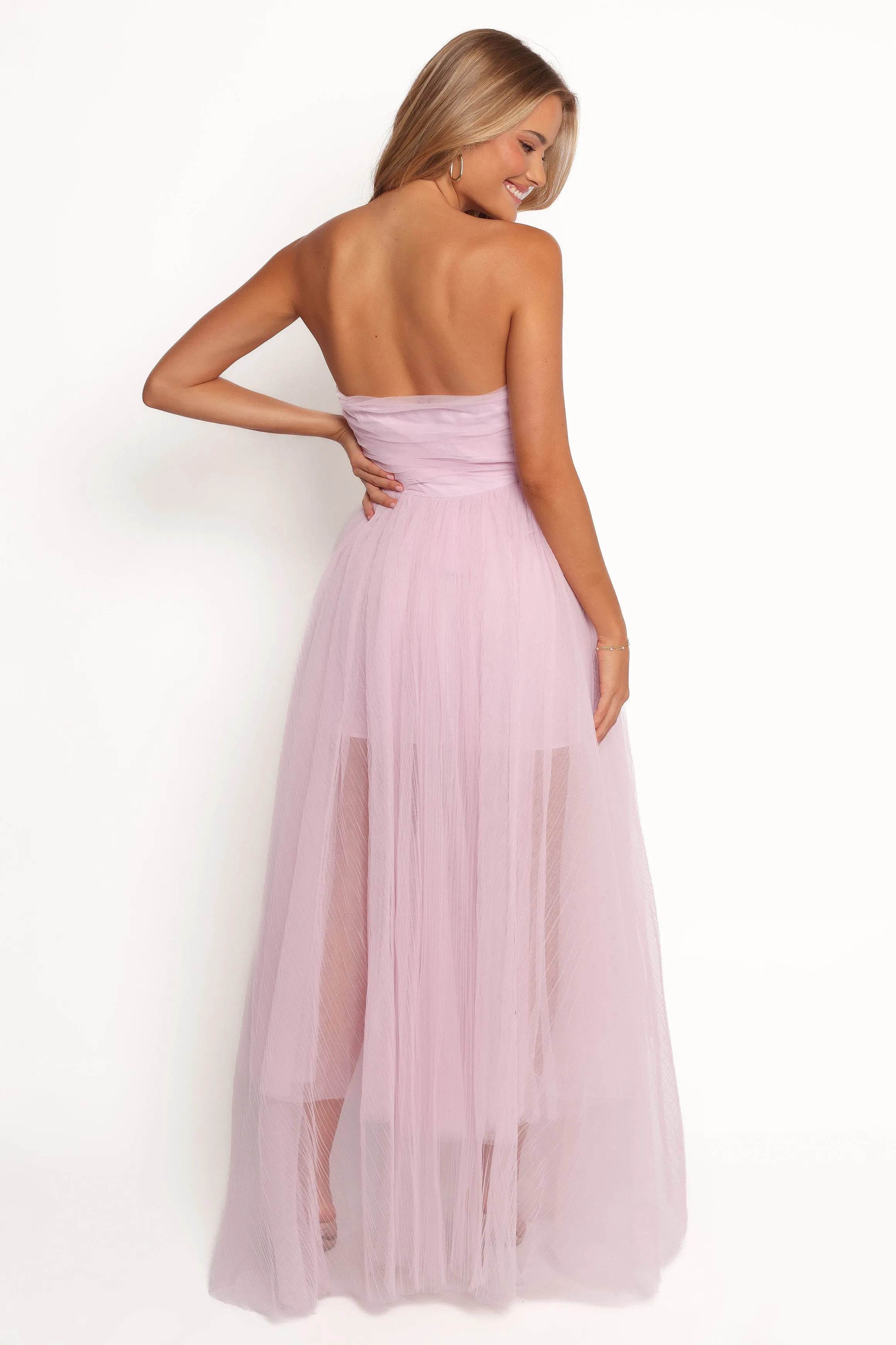 Anabella Strapless Maxi Dress - Pale Pink sold by Petal & Pup product image thumbnail 4