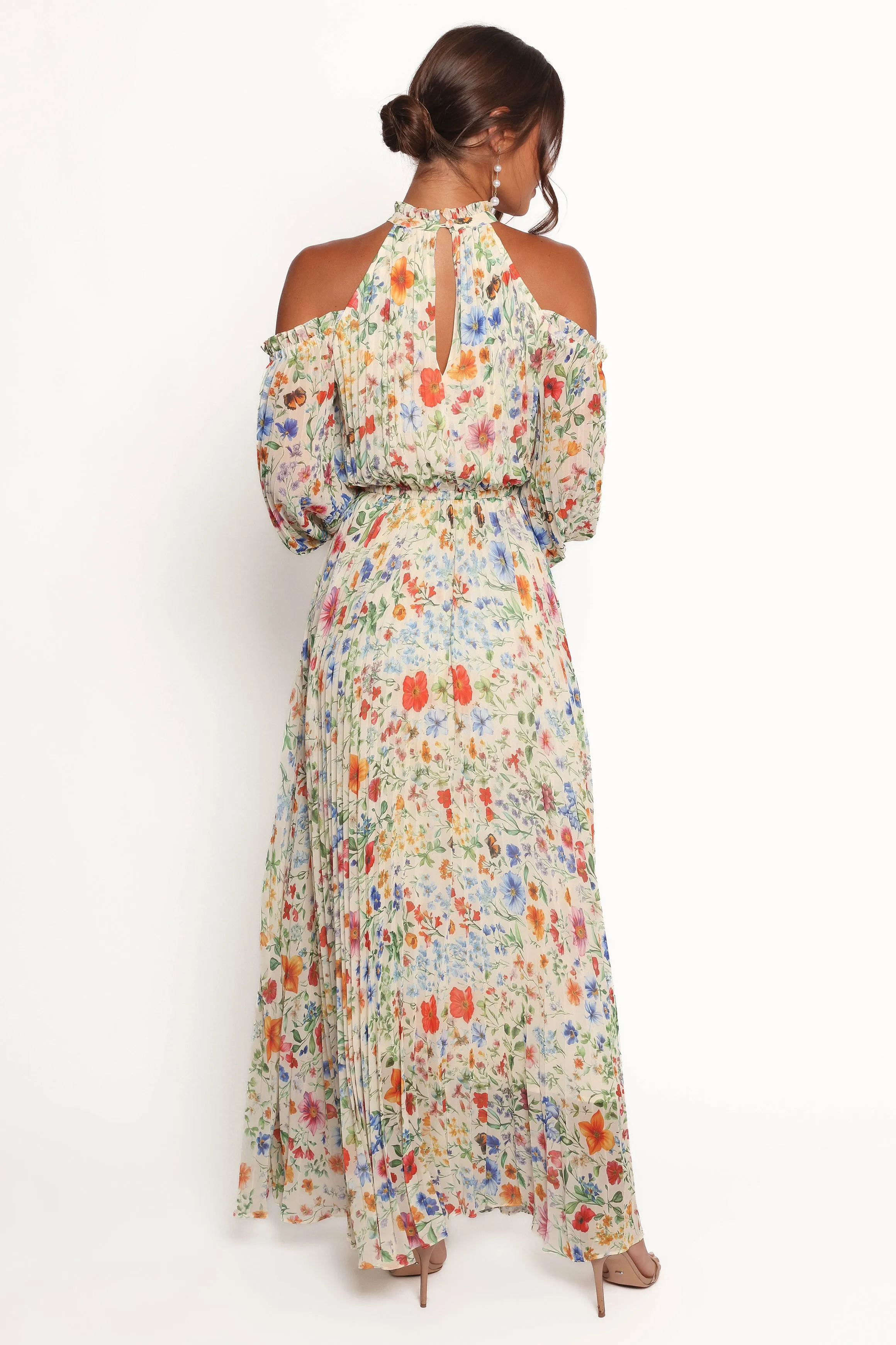Hilary Pleated Maxi Dress - Garden Floral sold by Petal & Pup product image thumbnail 5