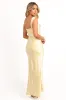 Margot Maxi Dress - Lemon sold by Petal & Pup