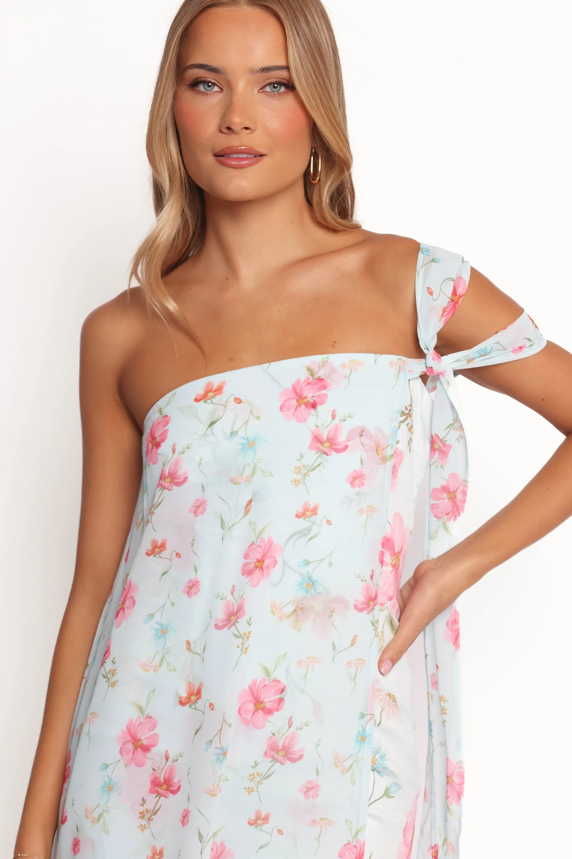 Eloisa Maxi Dress - Blue Floral sold by Petal & Pup product image thumbnail 3