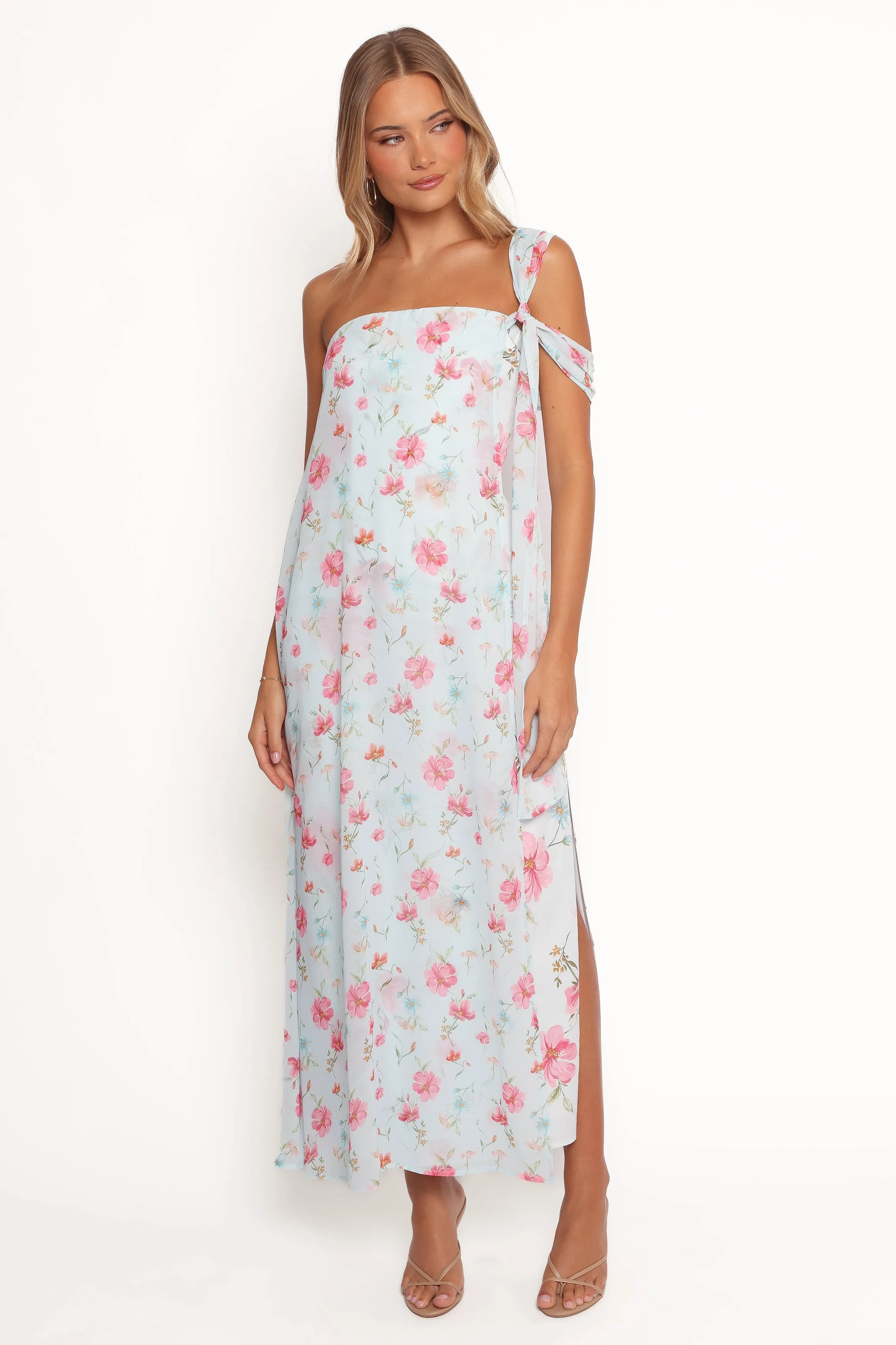 Eloisa Maxi Dress - Blue Floral sold by Petal & Pup product image thumbnail 2