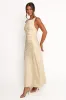 Malie Maxi Dress - Lemon sold by Petal & Pup