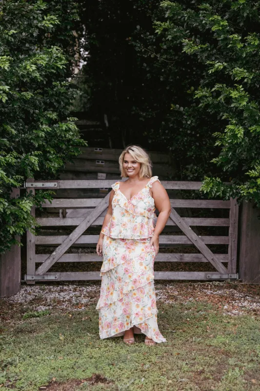 Andie Skirt Set - Peony sold by Petal & Pup