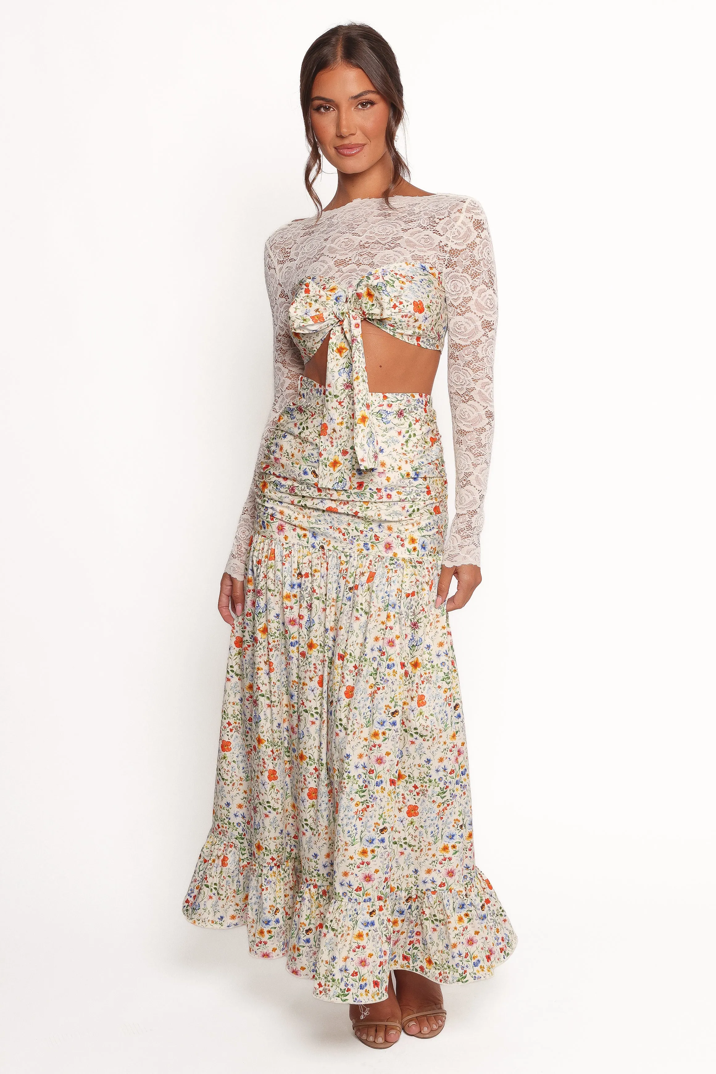 Dara Maxi Skirt - Garden Floral sold by Petal & Pup product image thumbnail 2