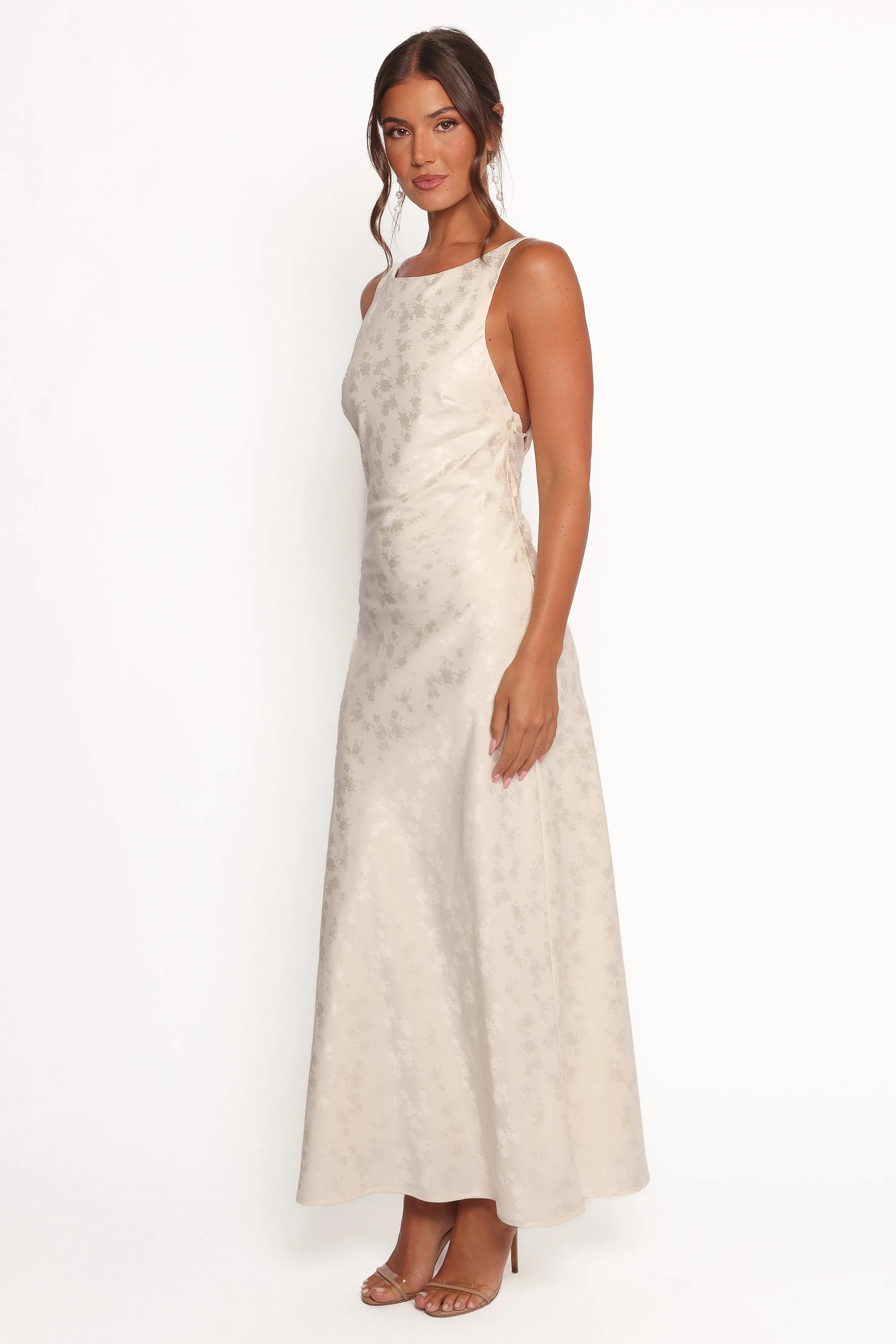 Malie Maxi Dress - White sold by Petal & Pup product image thumbnail 4