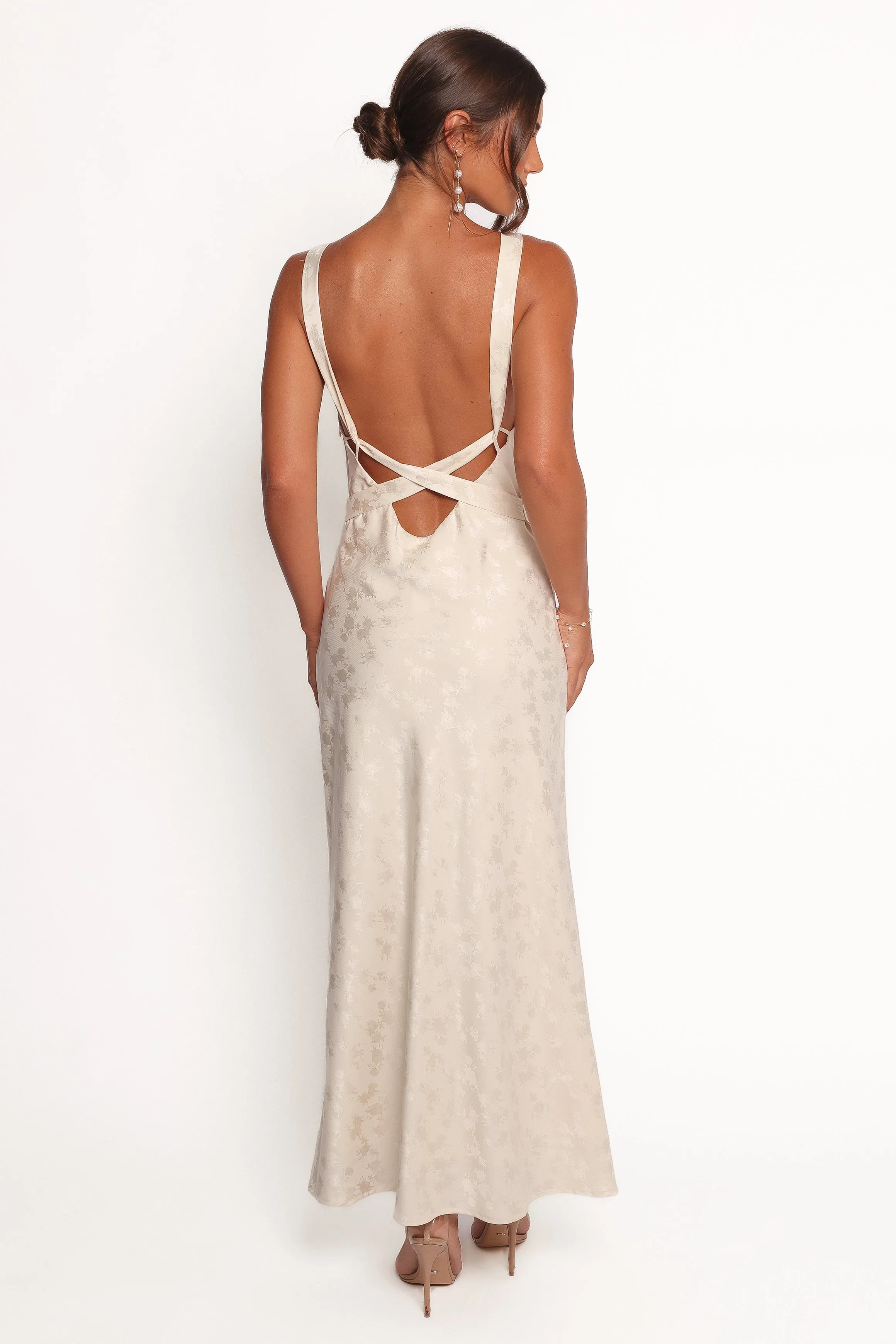 Malie Maxi Dress - White sold by Petal & Pup product image thumbnail 3