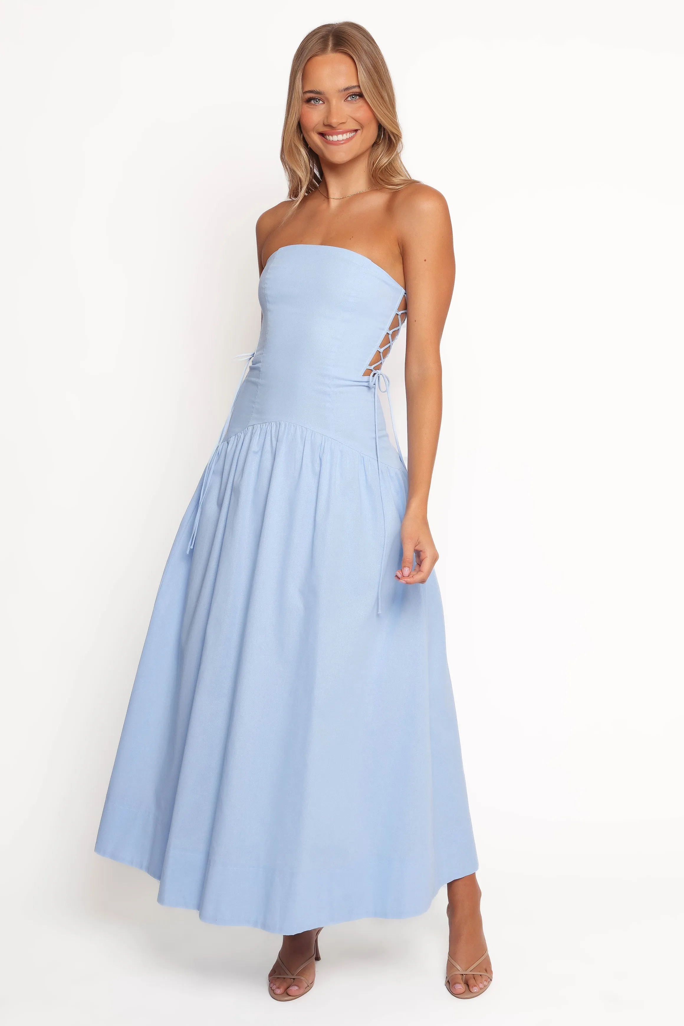 Maude Maxi Dress - Blue sold by Petal & Pup product image thumbnail 2