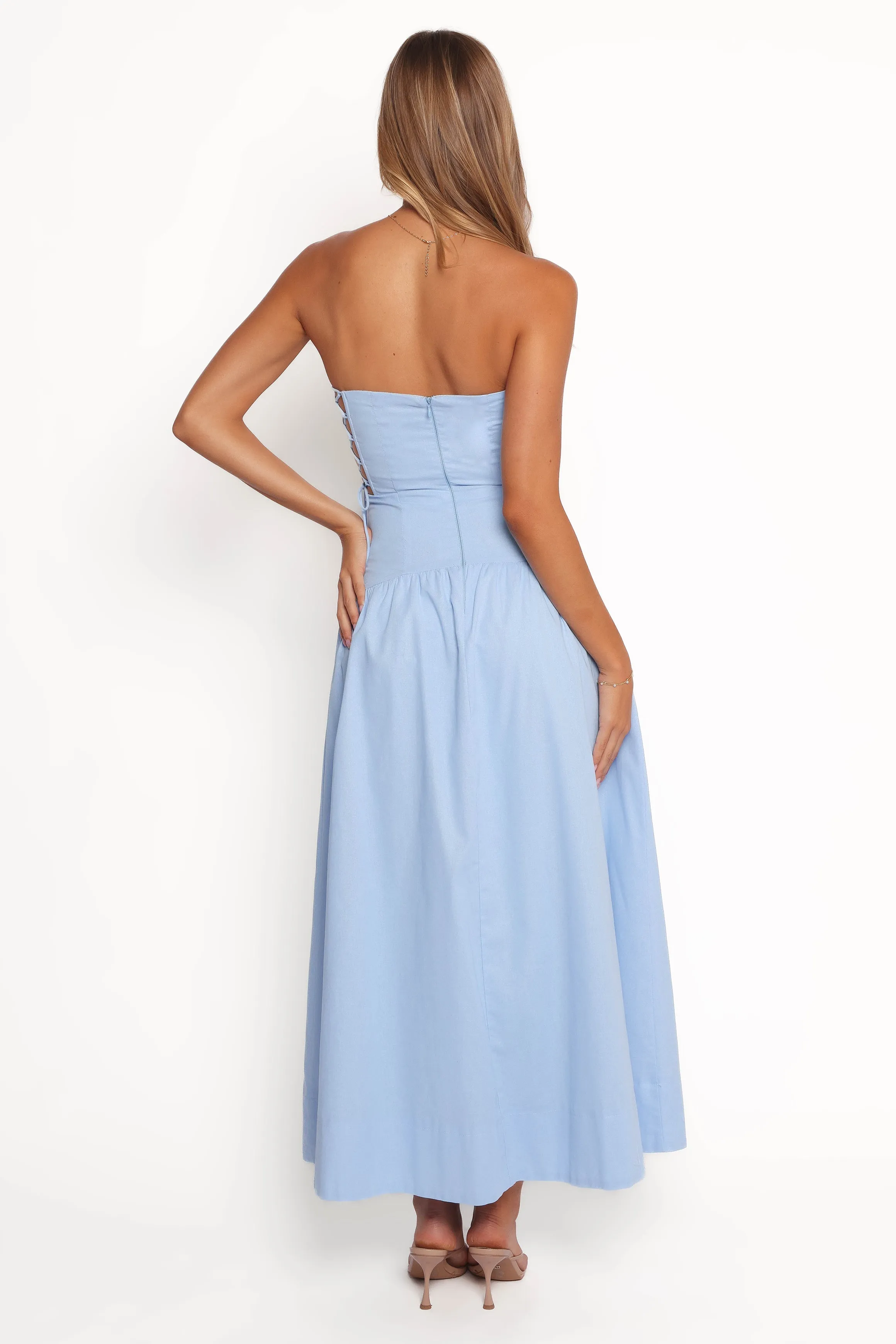 Maude Maxi Dress - Blue sold by Petal & Pup product image thumbnail 5