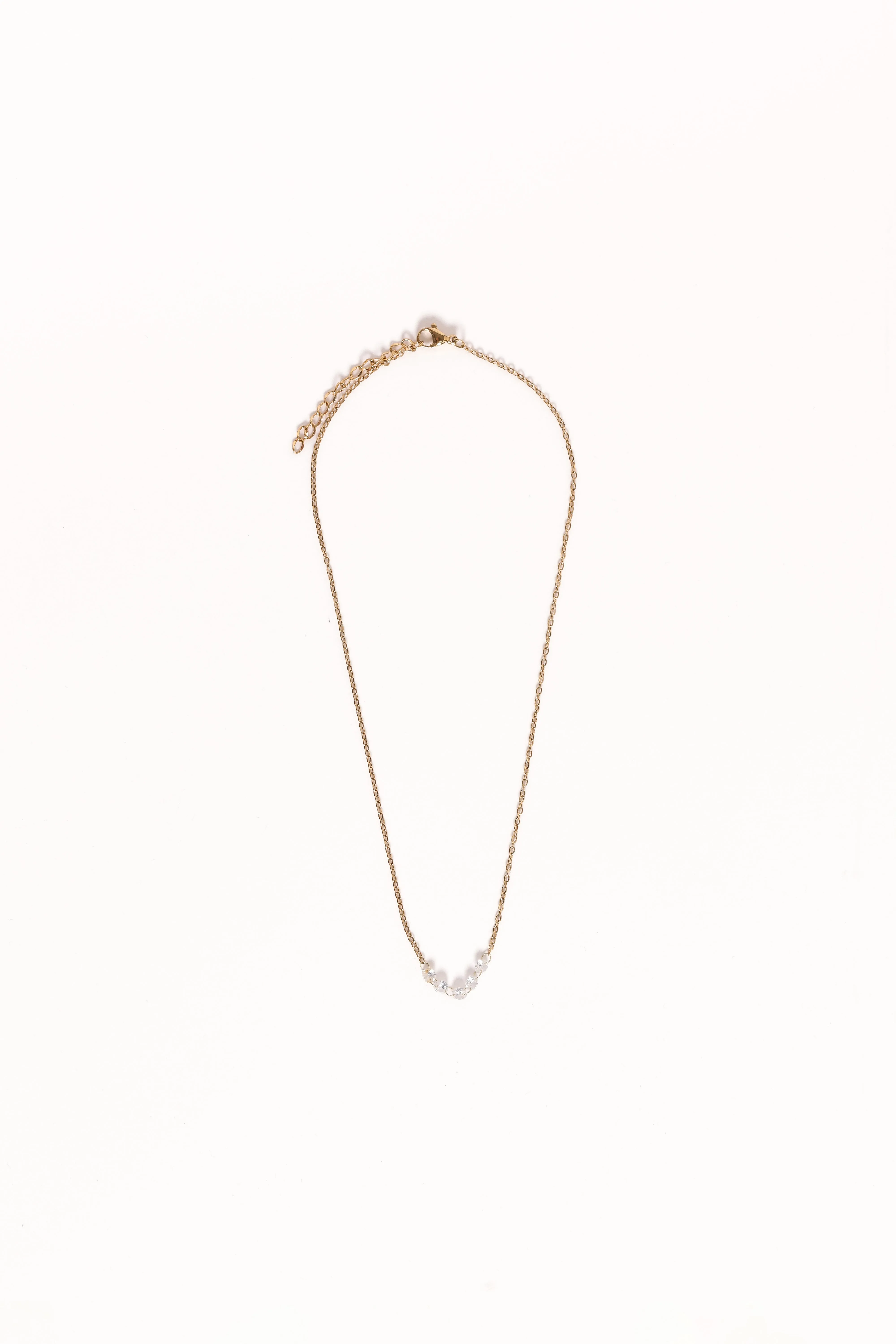 Victoria Necklace - Gold sold by Petal & Pup