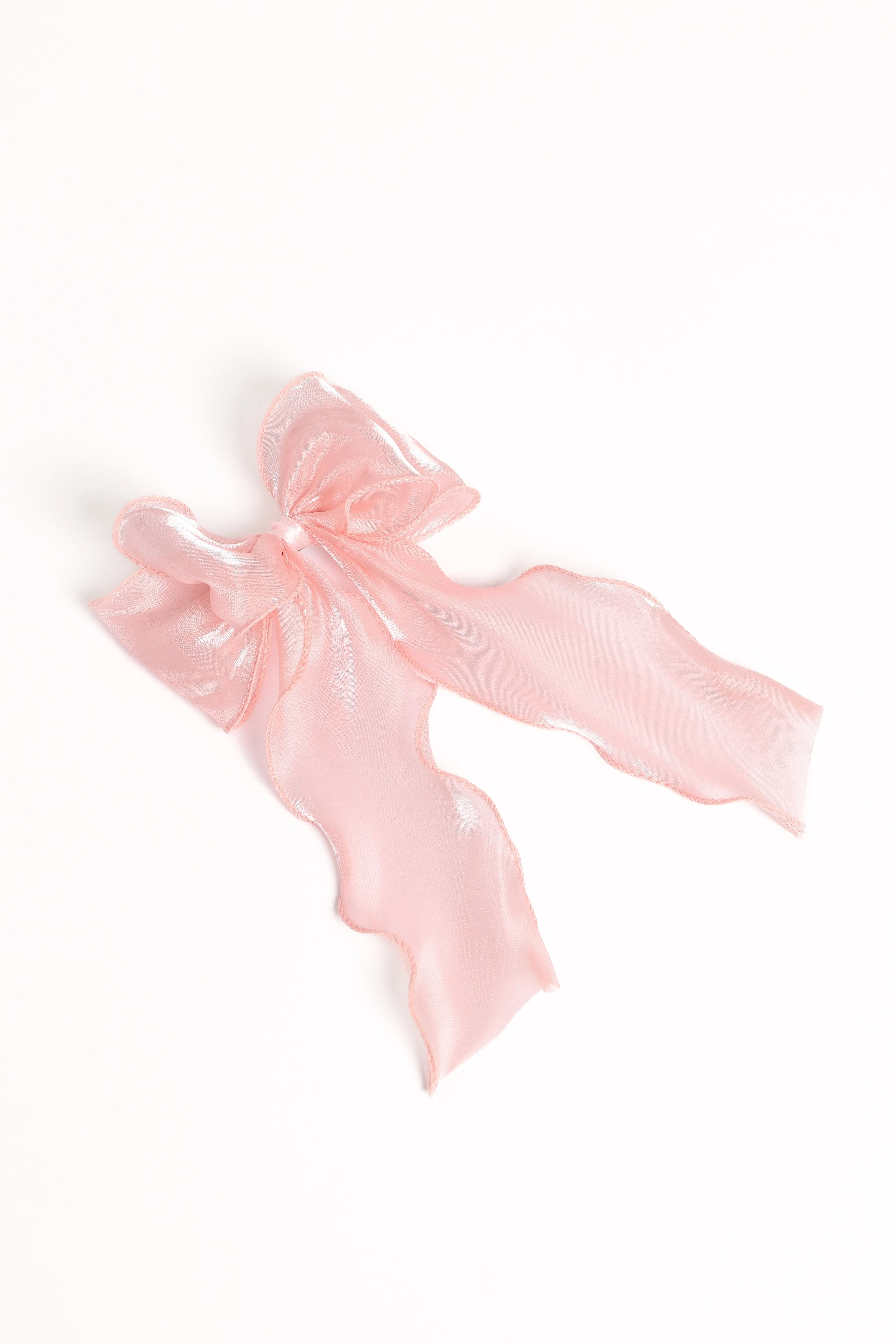 Poppy Hair Bow - Pale Pink sold by Petal & Pup product image thumbnail 4