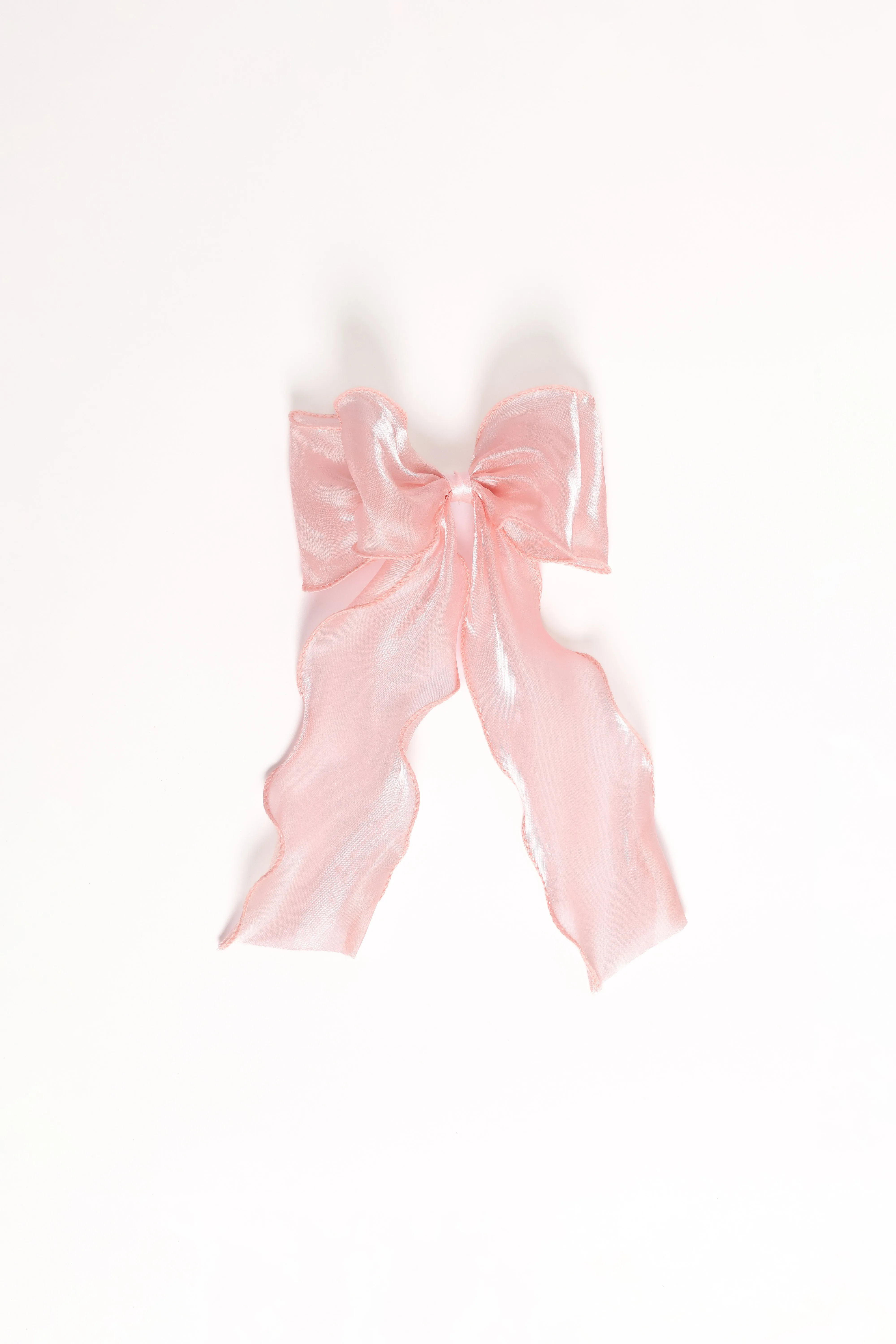 Poppy Hair Bow - Pale Pink sold by Petal & Pup product image thumbnail 2