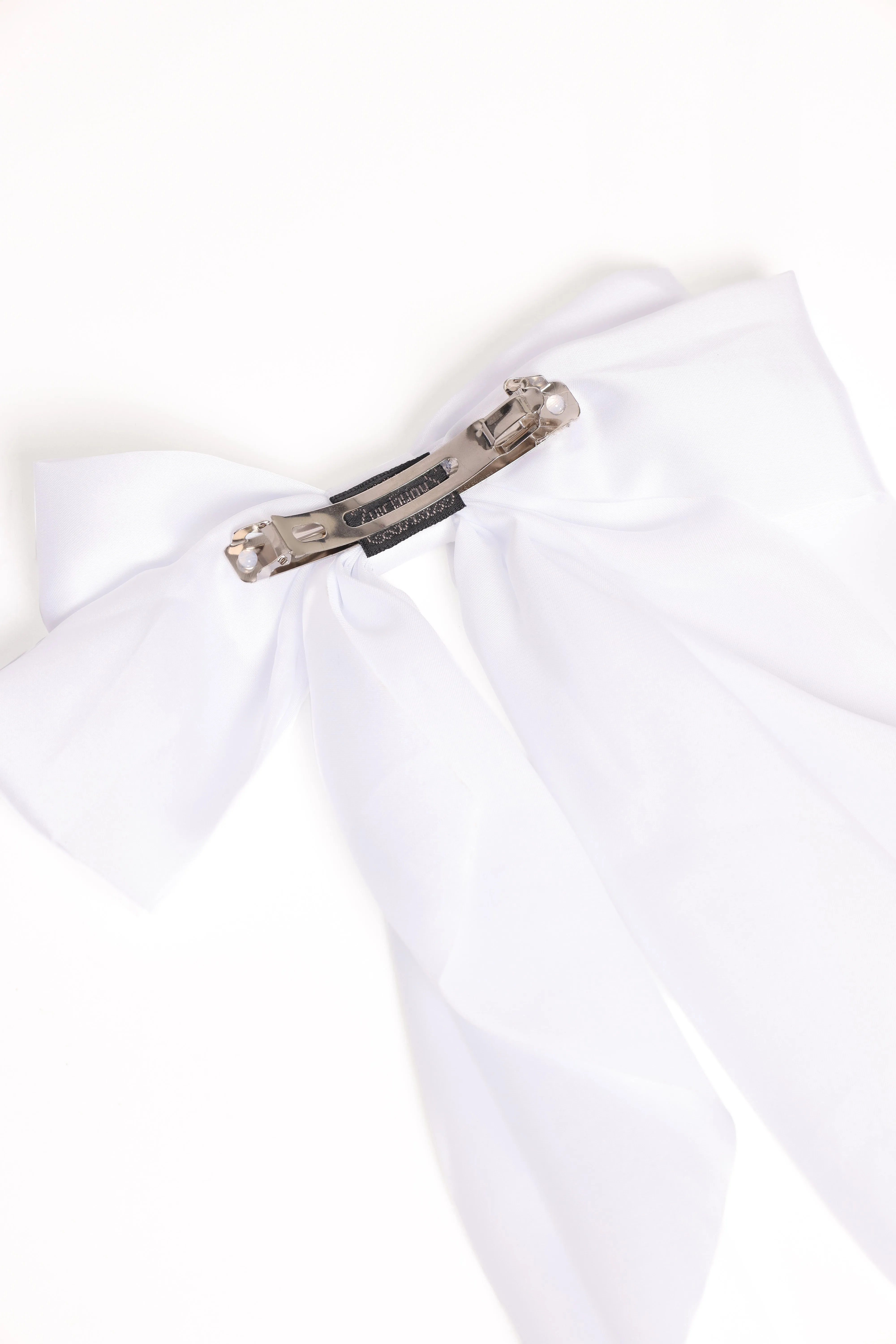 Grace Hair Bow - White sold by Petal & Pup product image thumbnail 3