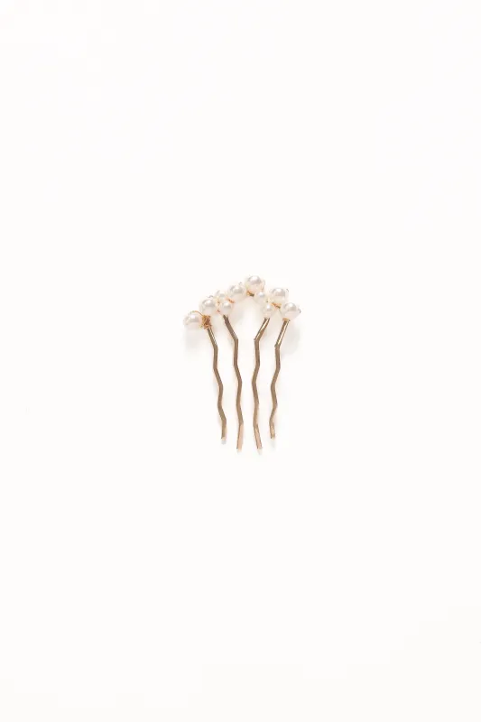 Rosalie Hair Pin - Pearl made by Petal & Pup
