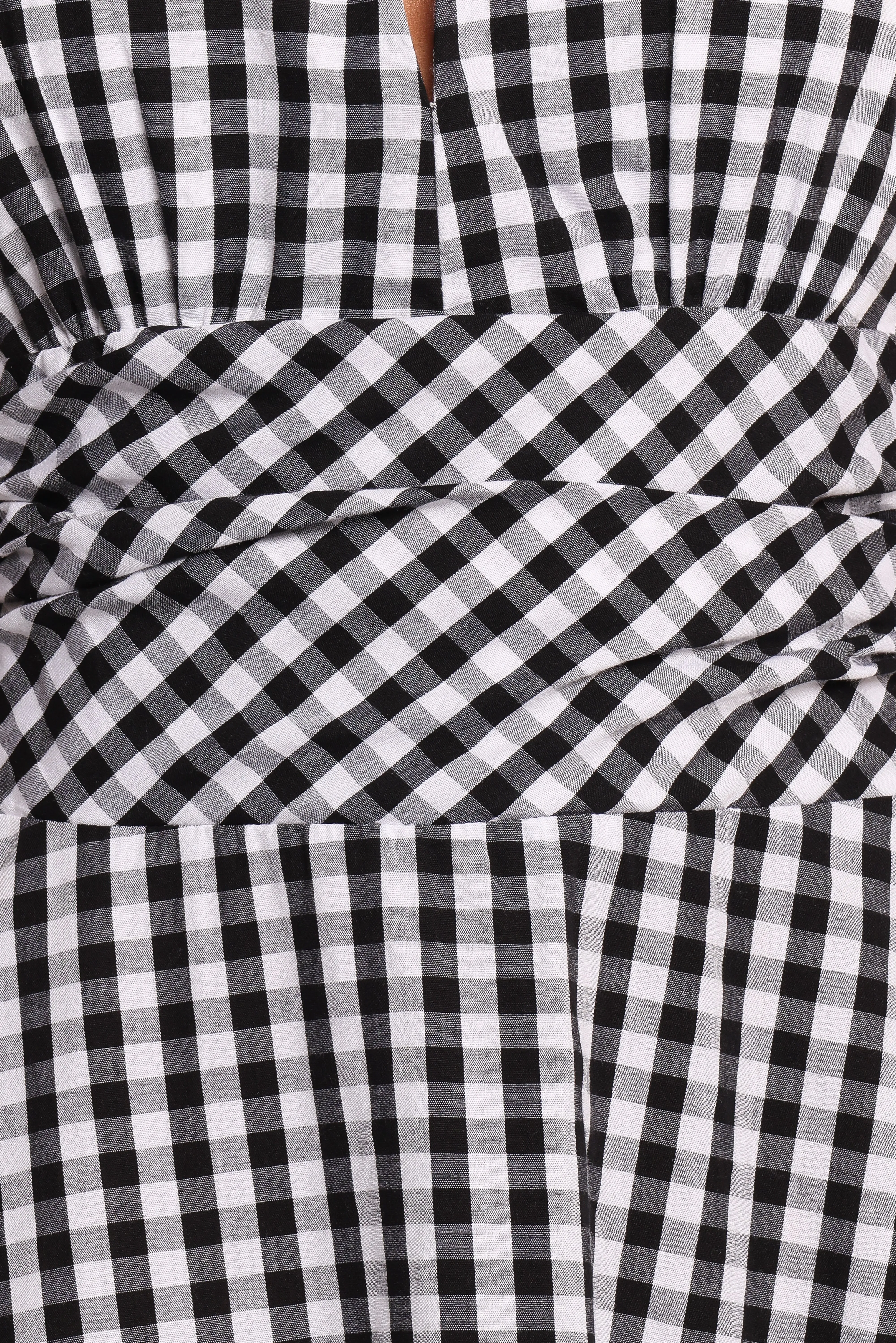 Solene Maxi Halterneck Dress - Black/White sold by Petal & Pup product image thumbnail 5