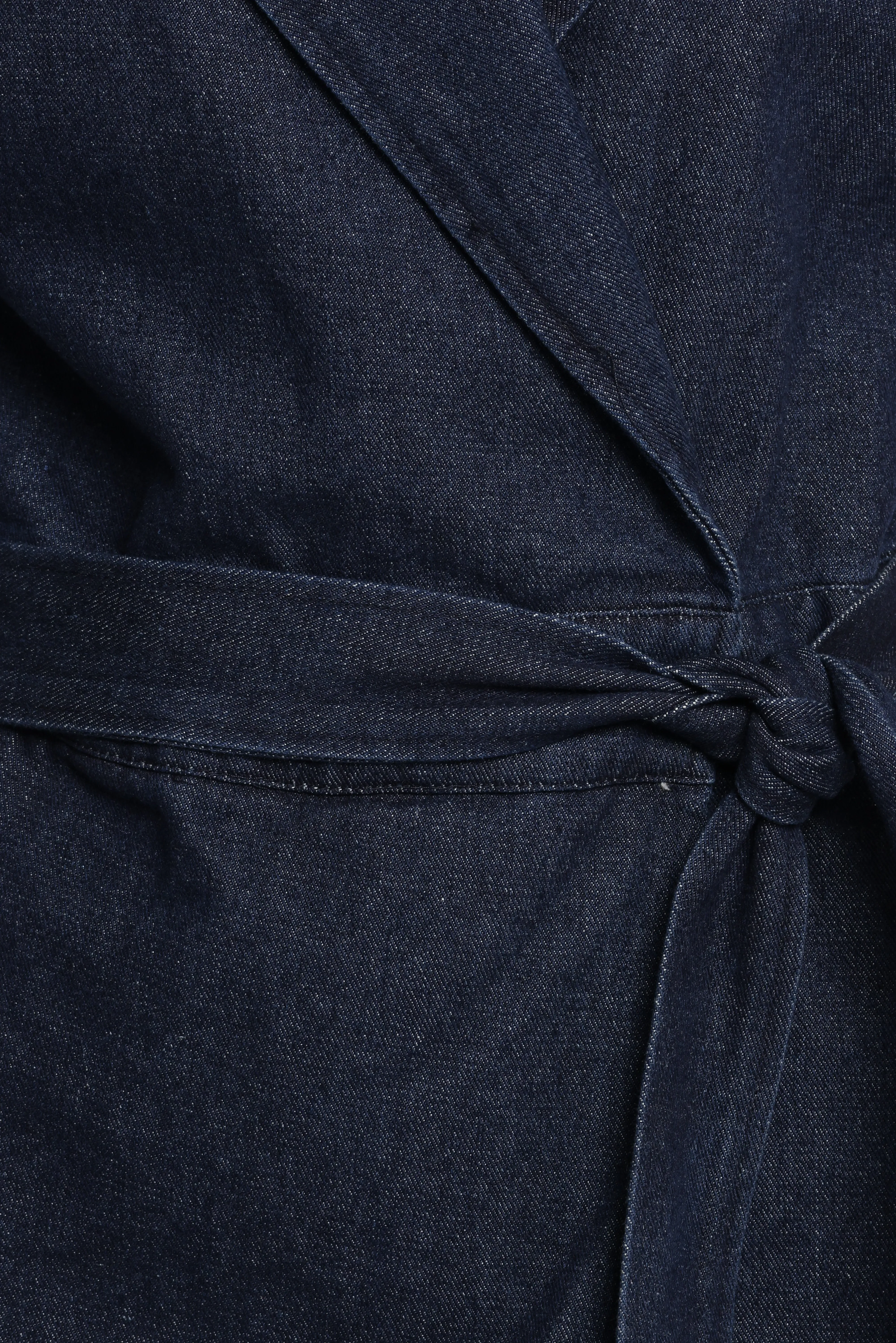 Bruna Denim Romper - Dark Wash sold by Petal & Pup product image thumbnail 5