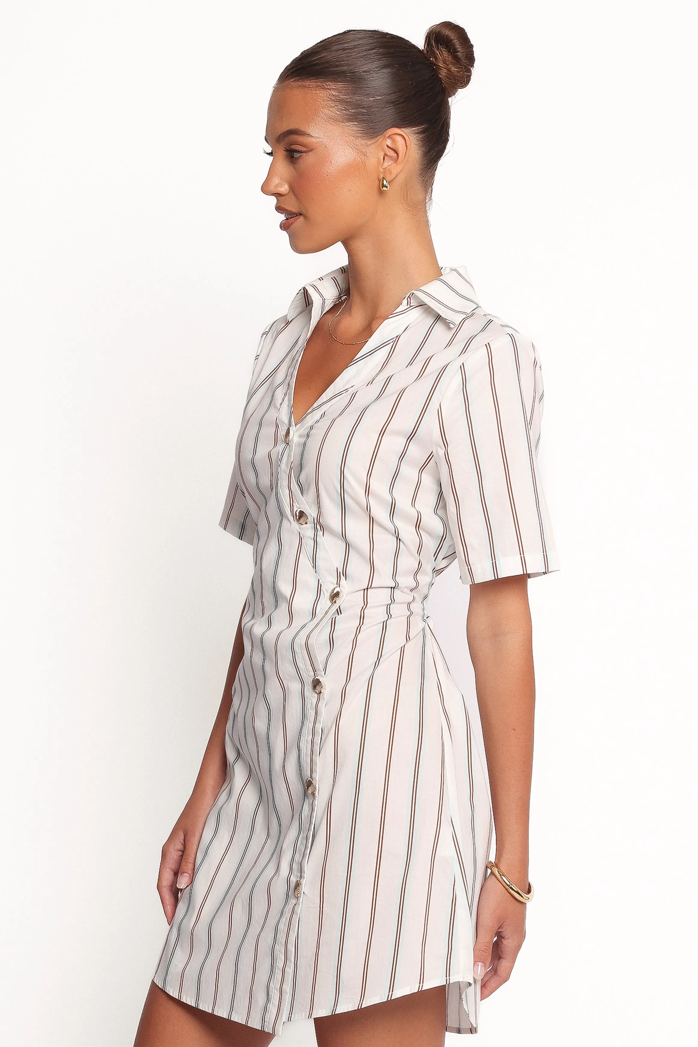 Hayes Mini Dress - Blue Stripe sold by Petal & Pup product image thumbnail 3