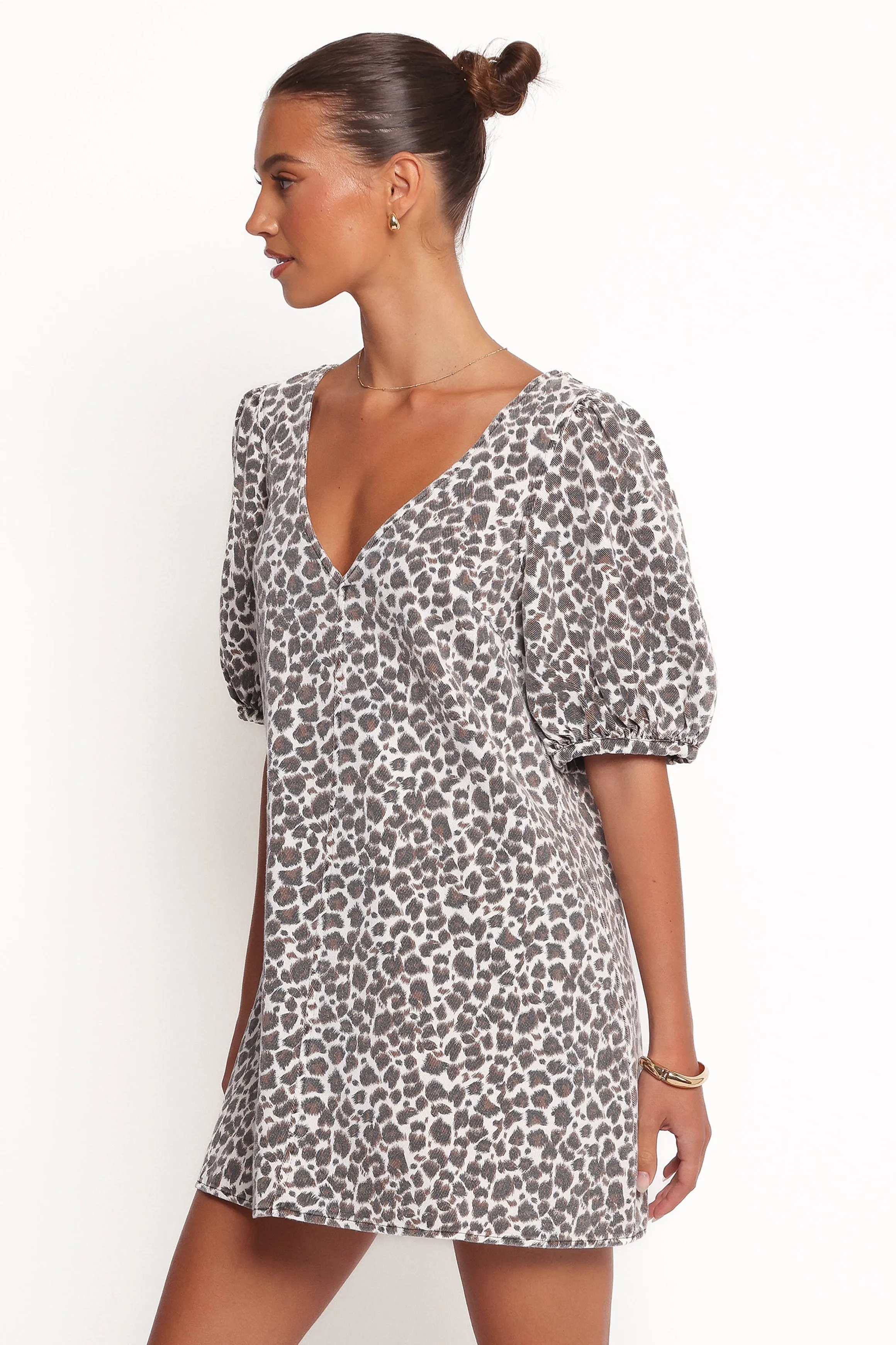 Coleman Mini Dress - Leopard sold by Petal & Pup product image thumbnail 3