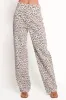 Leila Printed Wide Leg Jean - Leopard sold by Petal & Pup