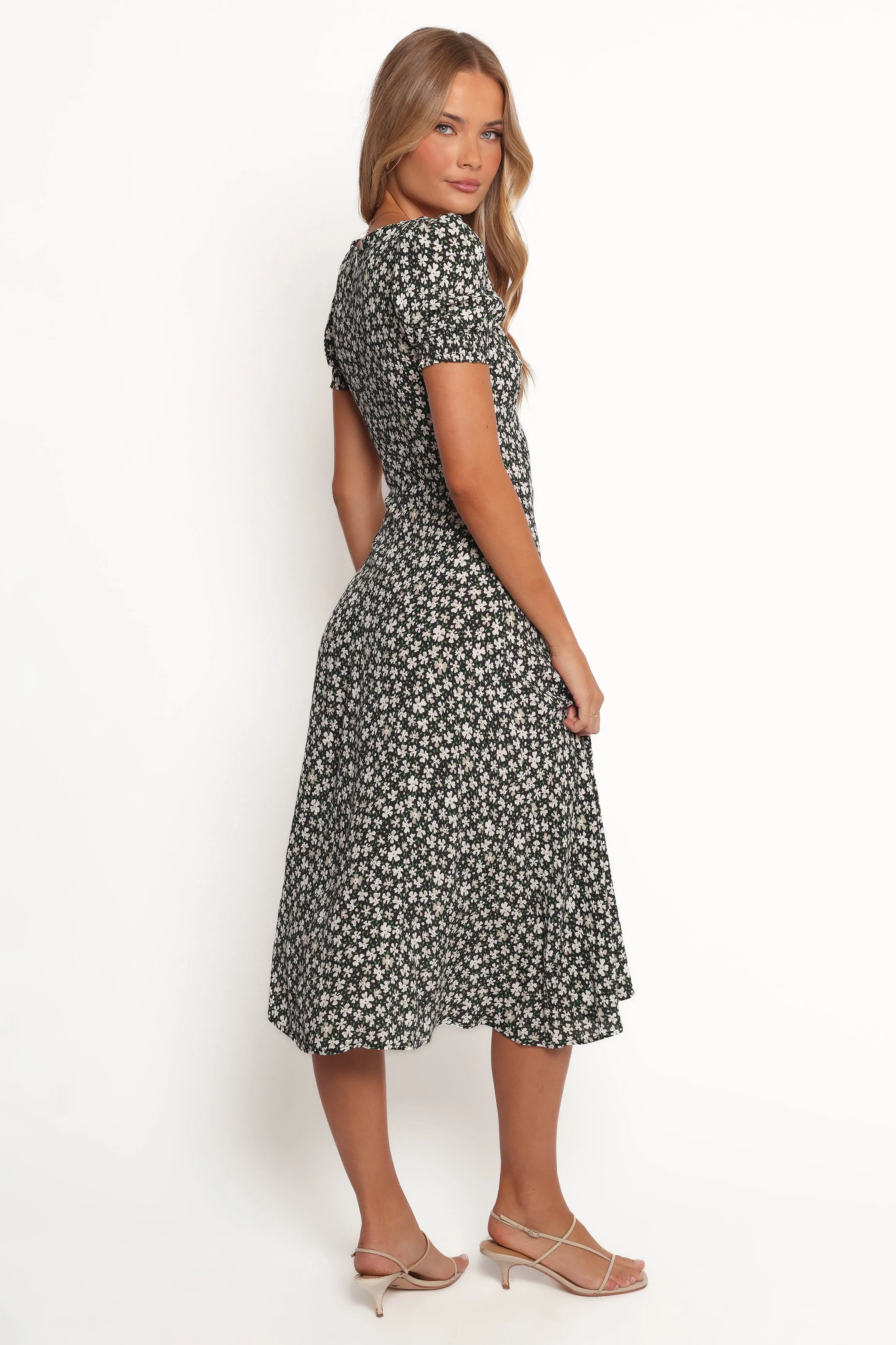 Franklin Dress - Black Floral sold by Petal & Pup product image thumbnail 4