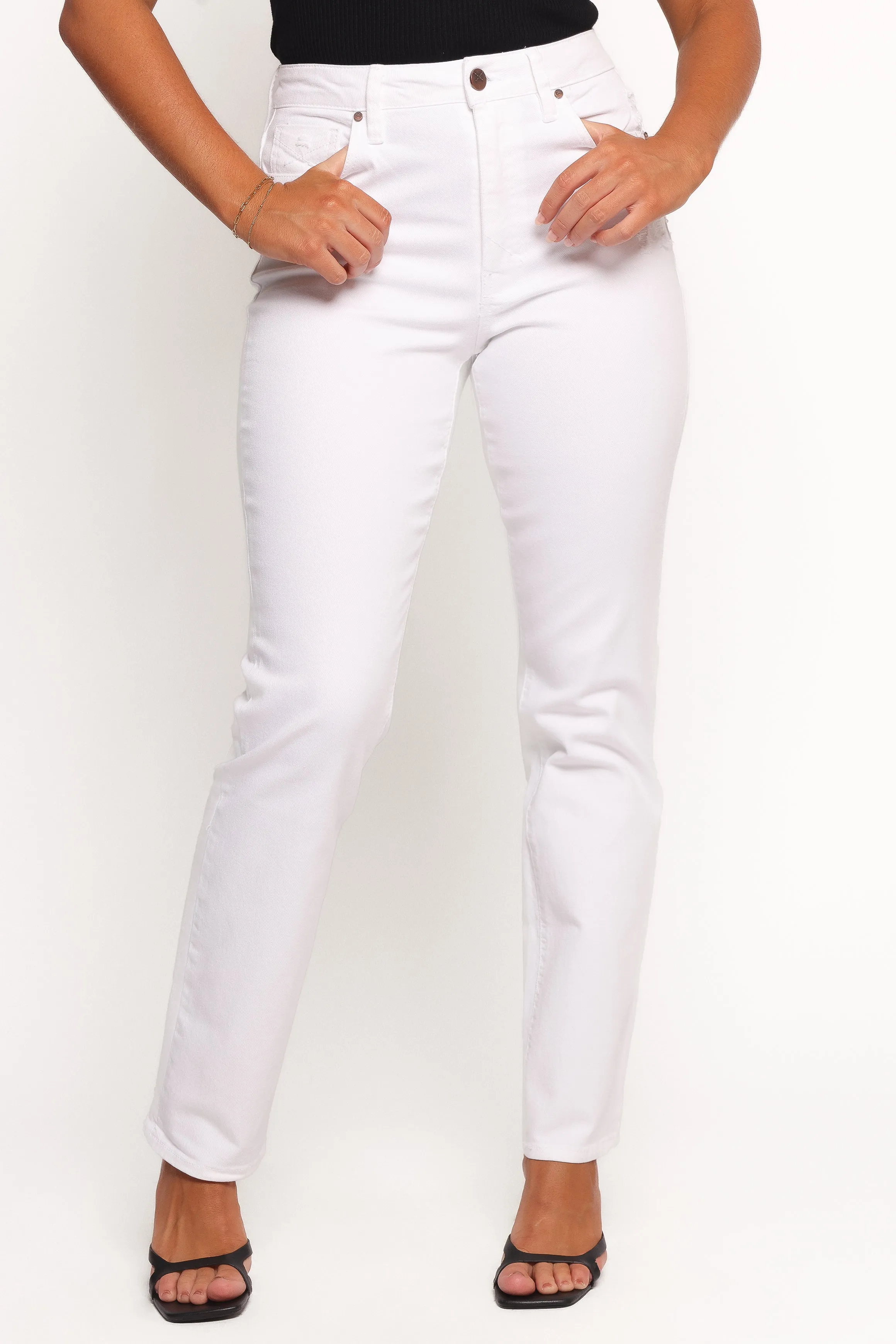 Willa High Rise Straight Leg Jeans - Halo sold by Petal & Pup product image thumbnail 2