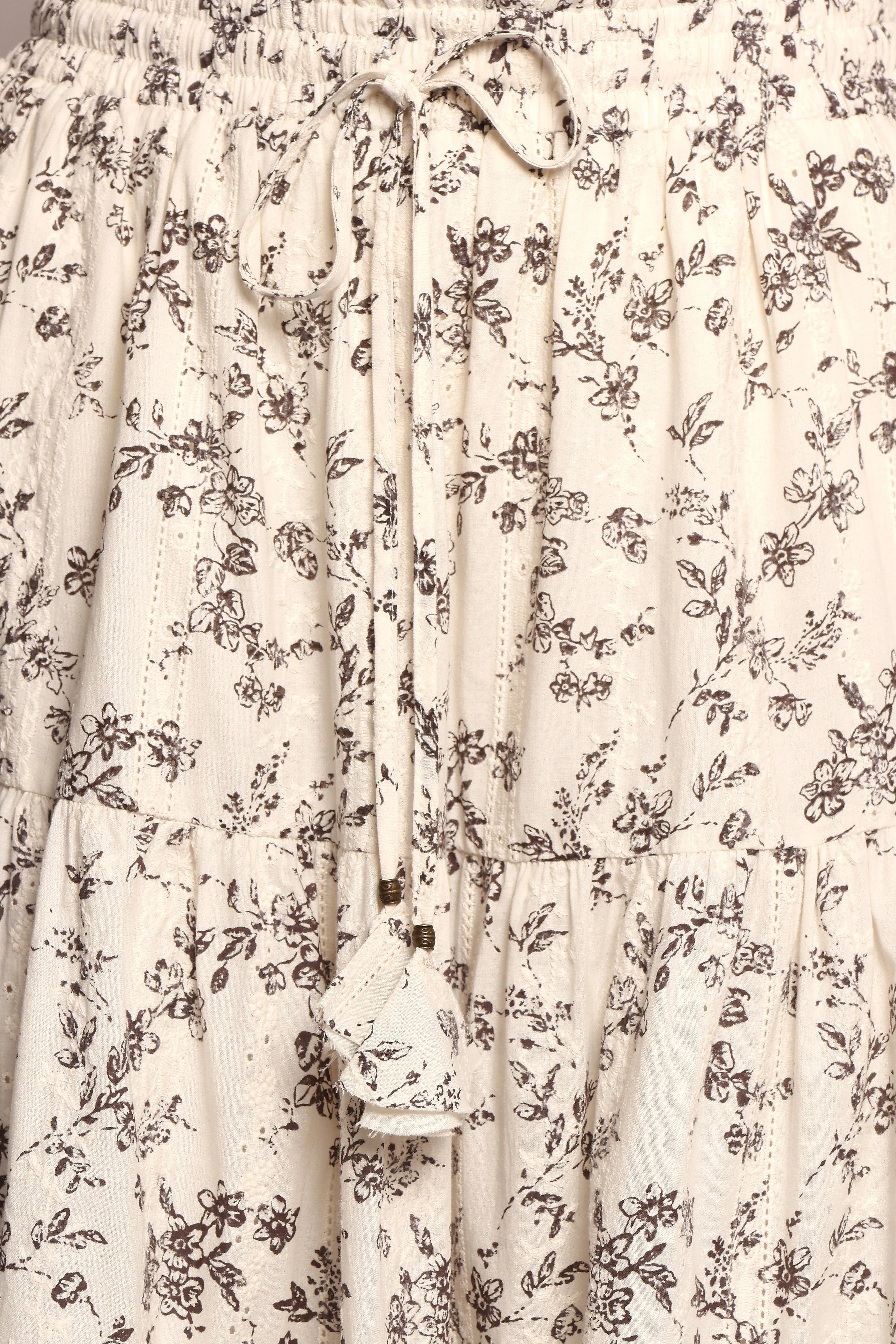 Lennon Maxi Skirt - Brown Ivory sold by Petal & Pup product image thumbnail 5